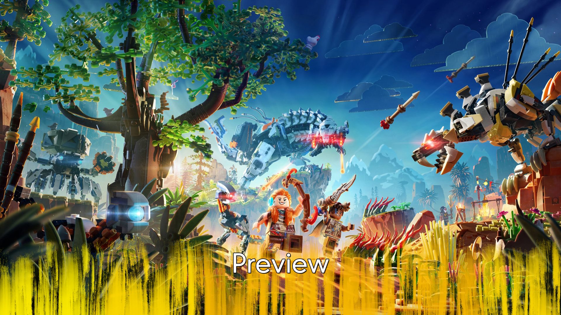 Lego Horizon Adventures builds up