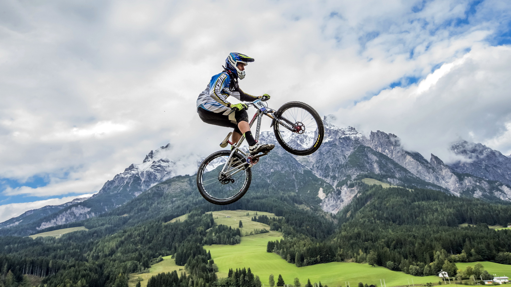 Wallpaper bike, jump, race, sport