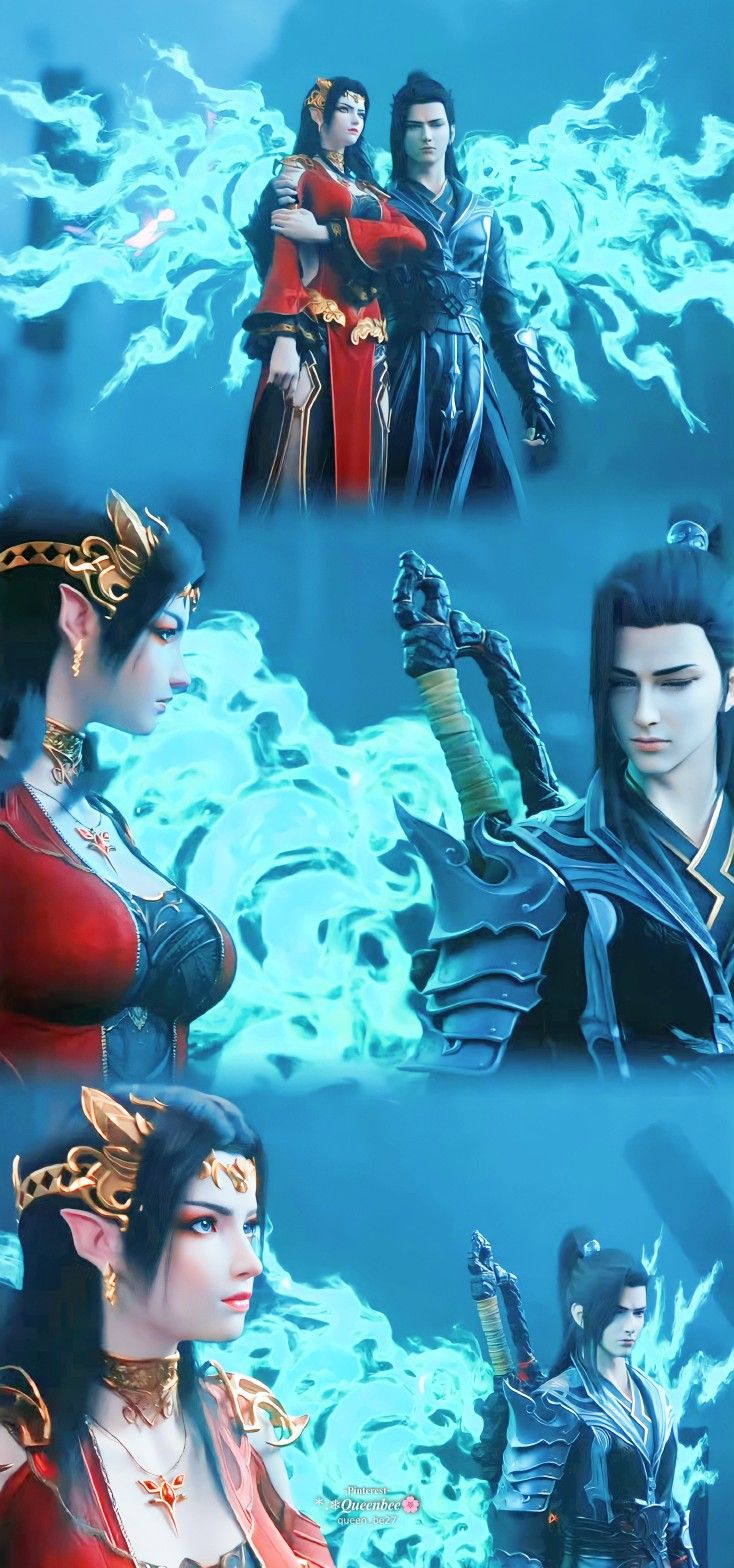 Queen Medusa & Xiao Yan ❤