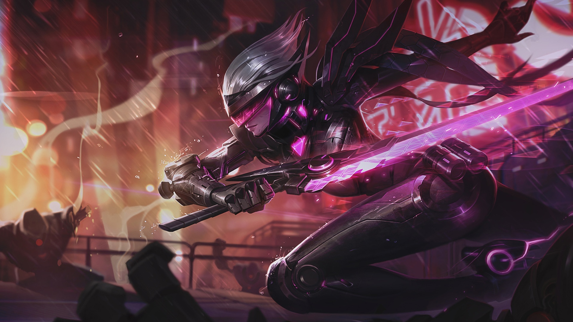 Wallpaper League of legends, LoL, Fiora
