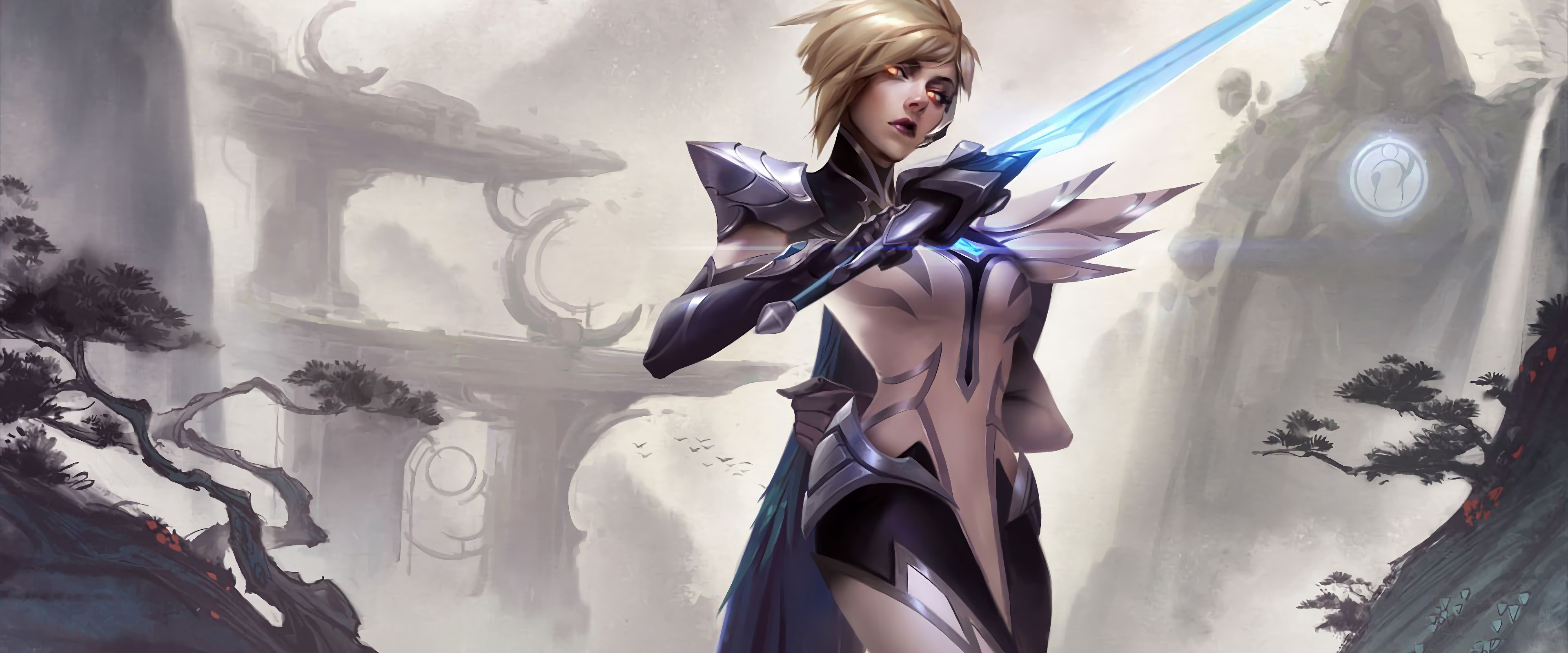 Invictus Gaming Fiora Splash Art LoL 4K