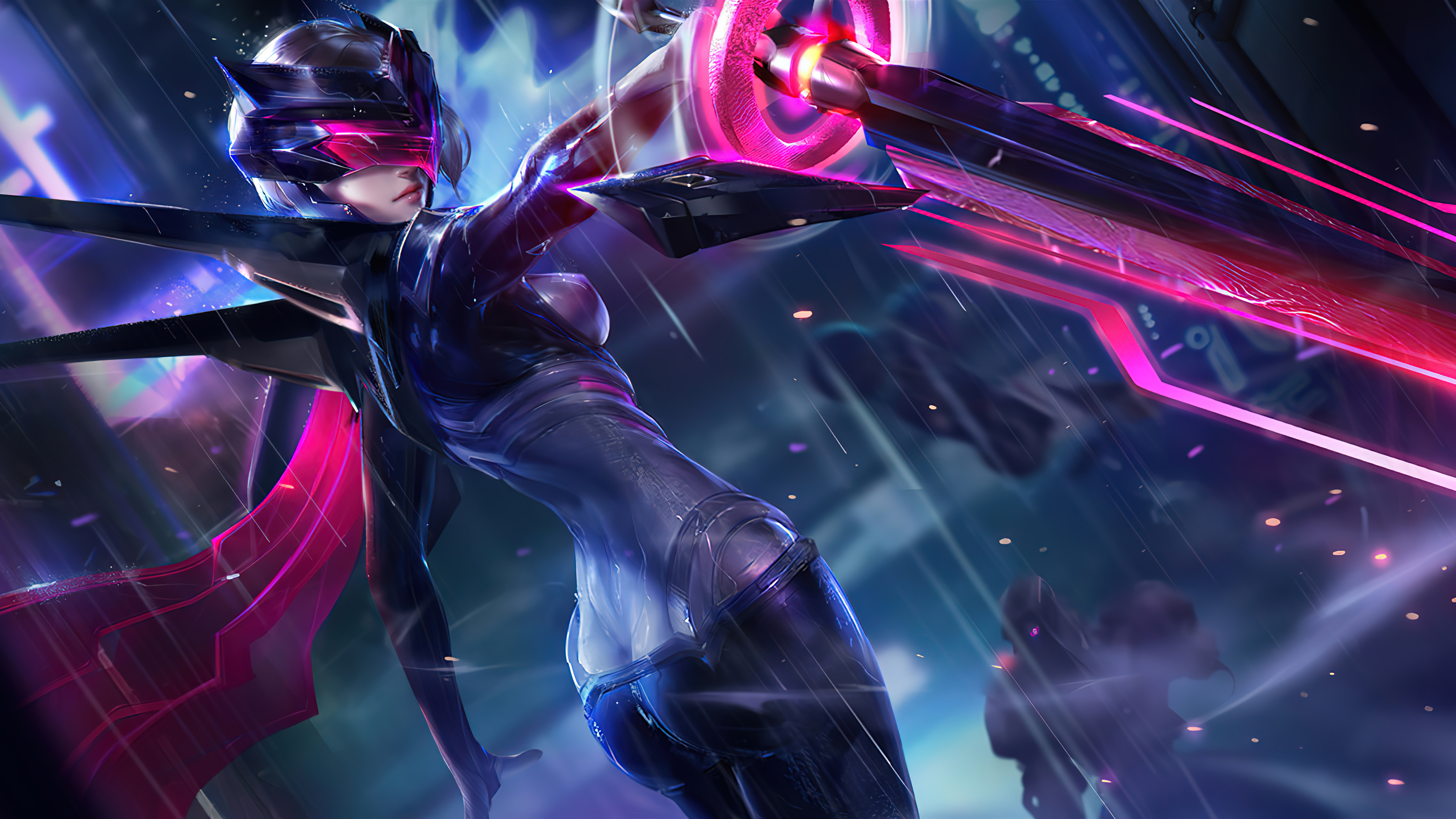PROJECT Fiora LoL Art Wallpaper 4K HD