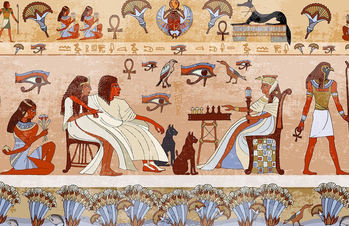 Ancient Egypt Mural Wallpaper. Egypt