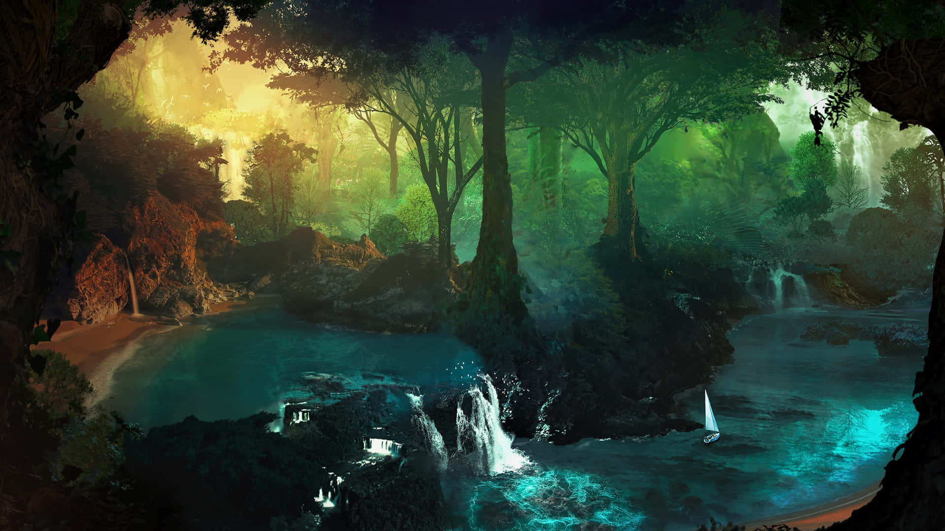 Enchanted Forest Wallpaper