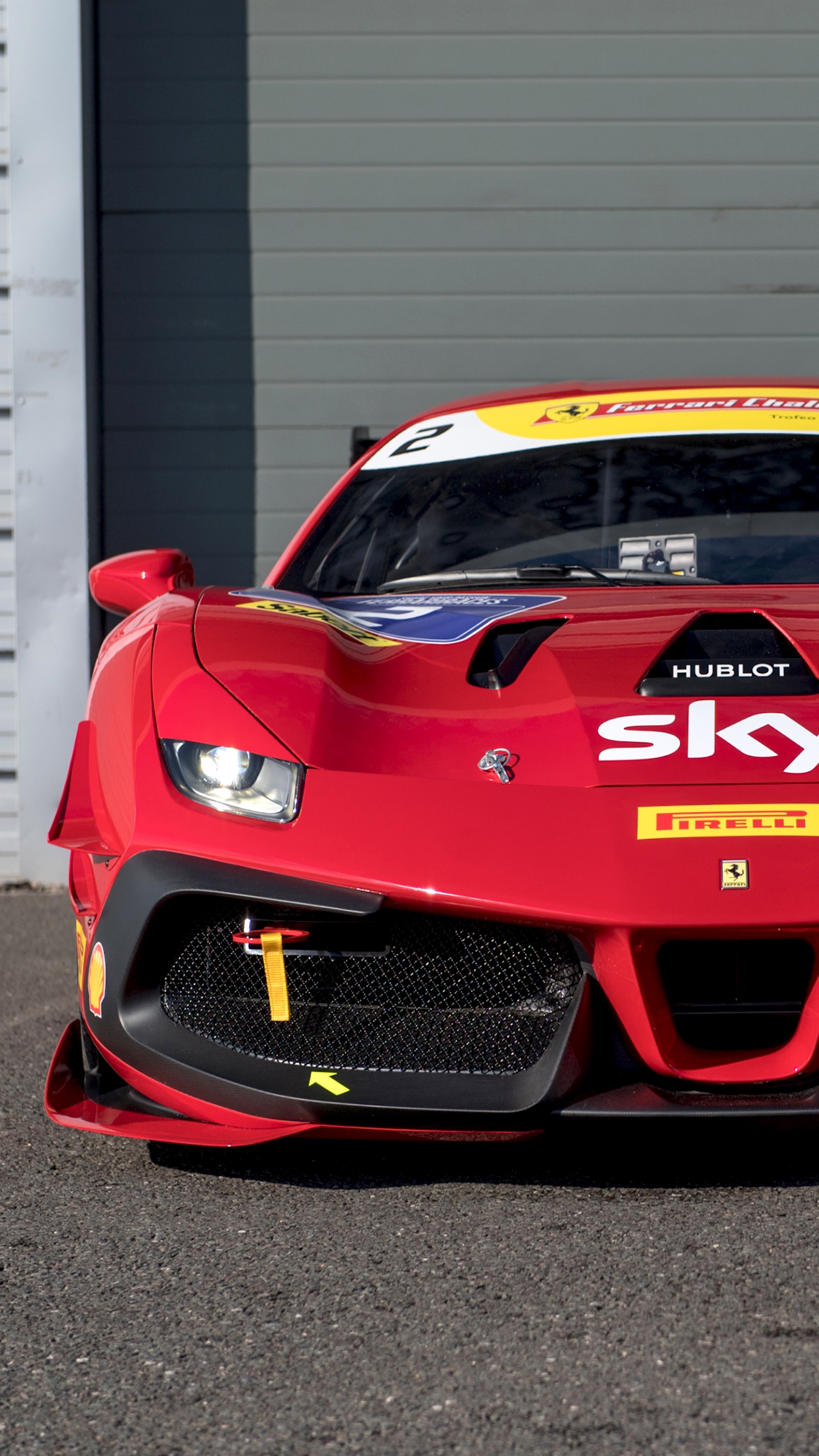 Ferrari 488 Challenge Evo Wallpaper 4K