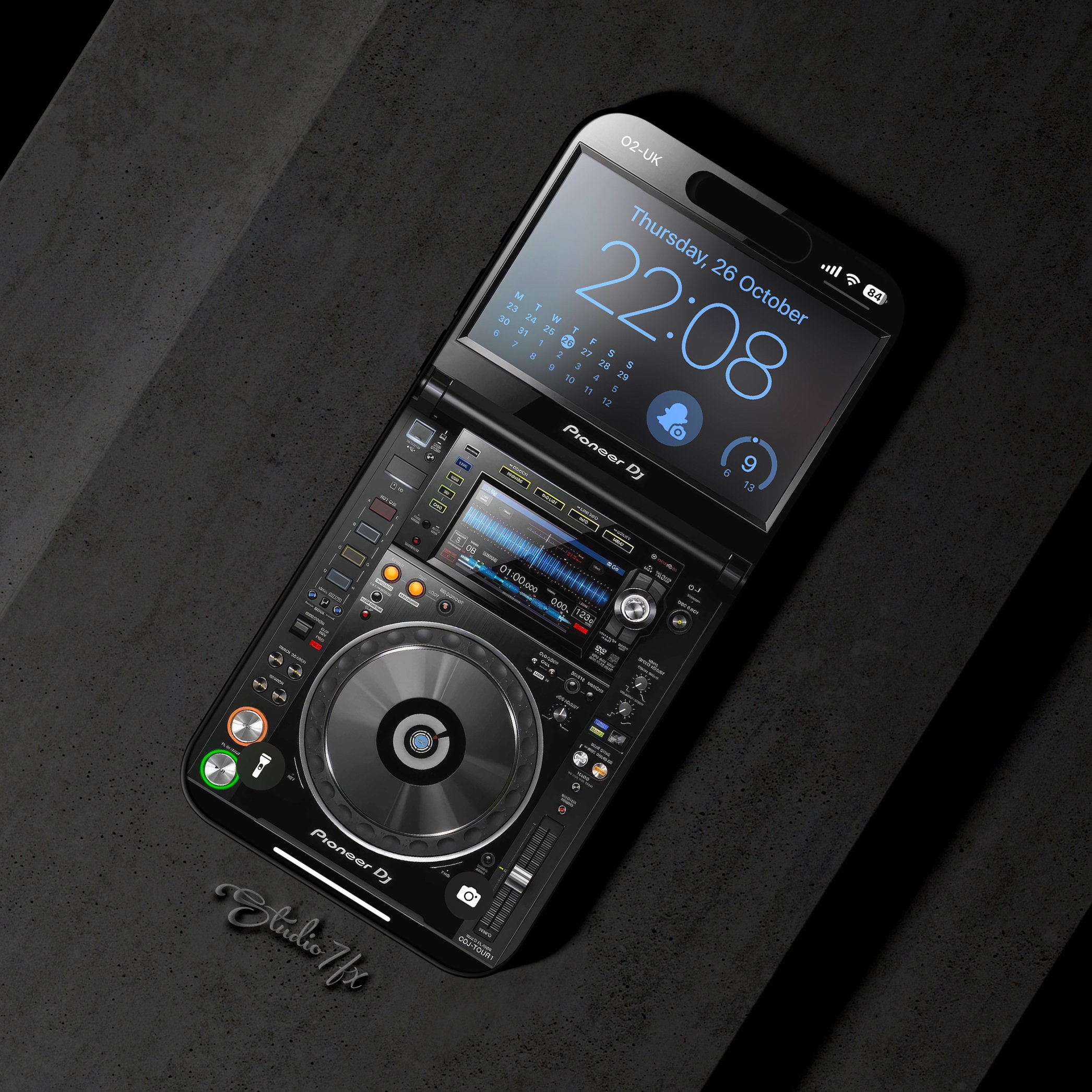 Pioneer DJ Mixer iPhone Wallpaper