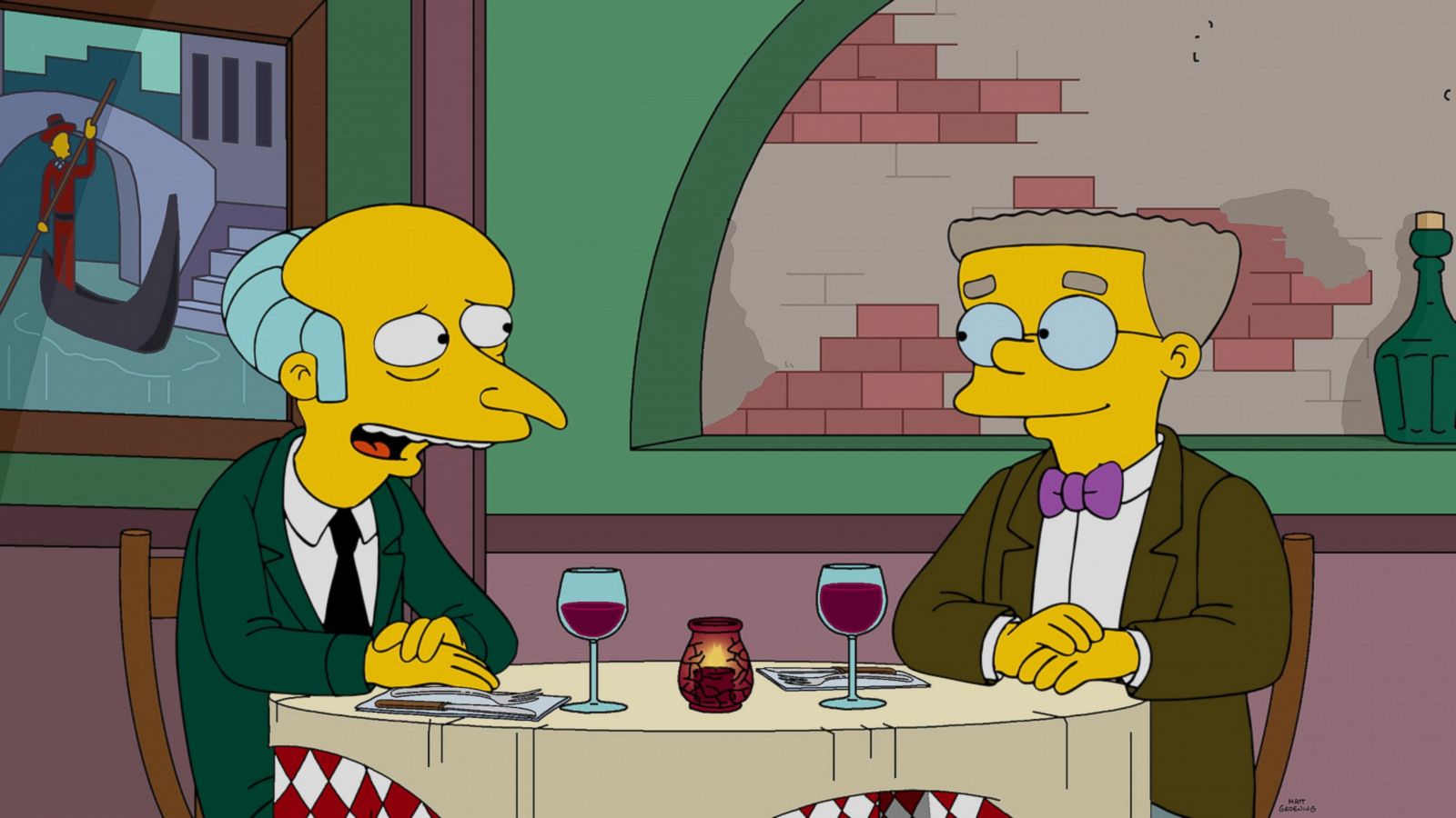 Simpsons' Character Smithers Comes Out