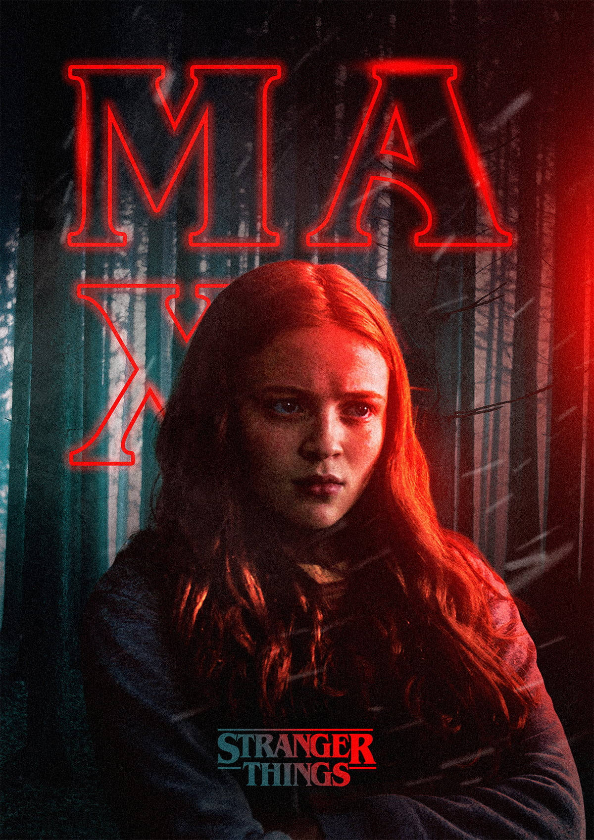 Cast Max Poster Wallpaper