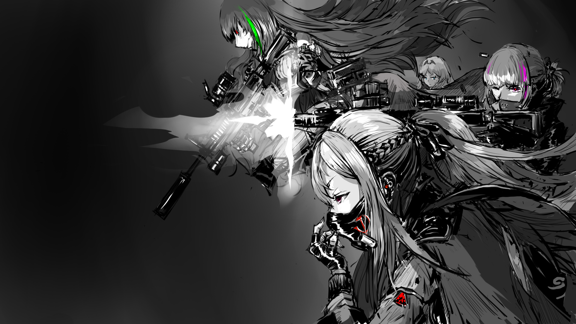 Video Game Girls Frontline HD Wallpaper