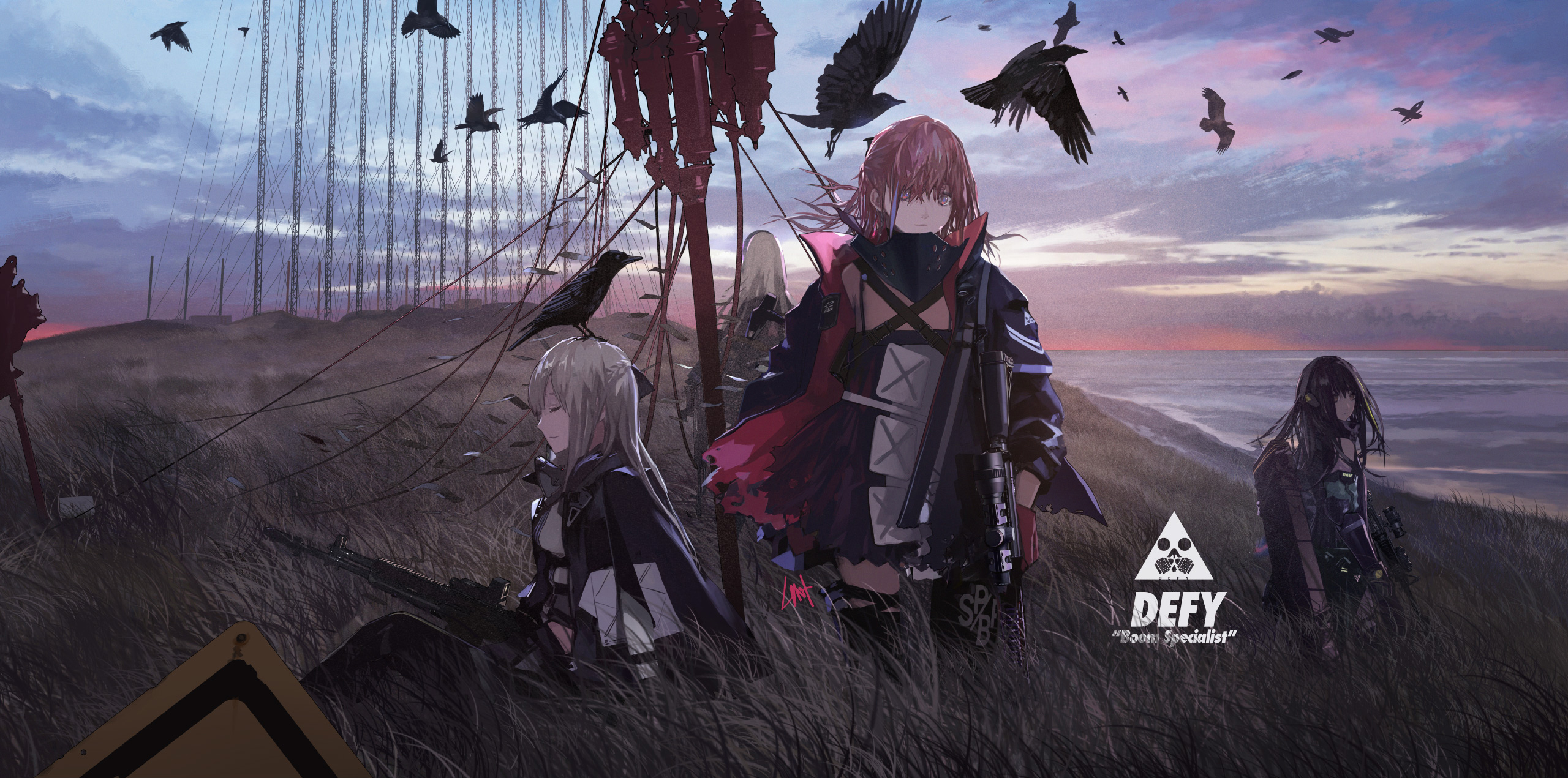 Girls' Frontline HD Wallpaper: DEFY