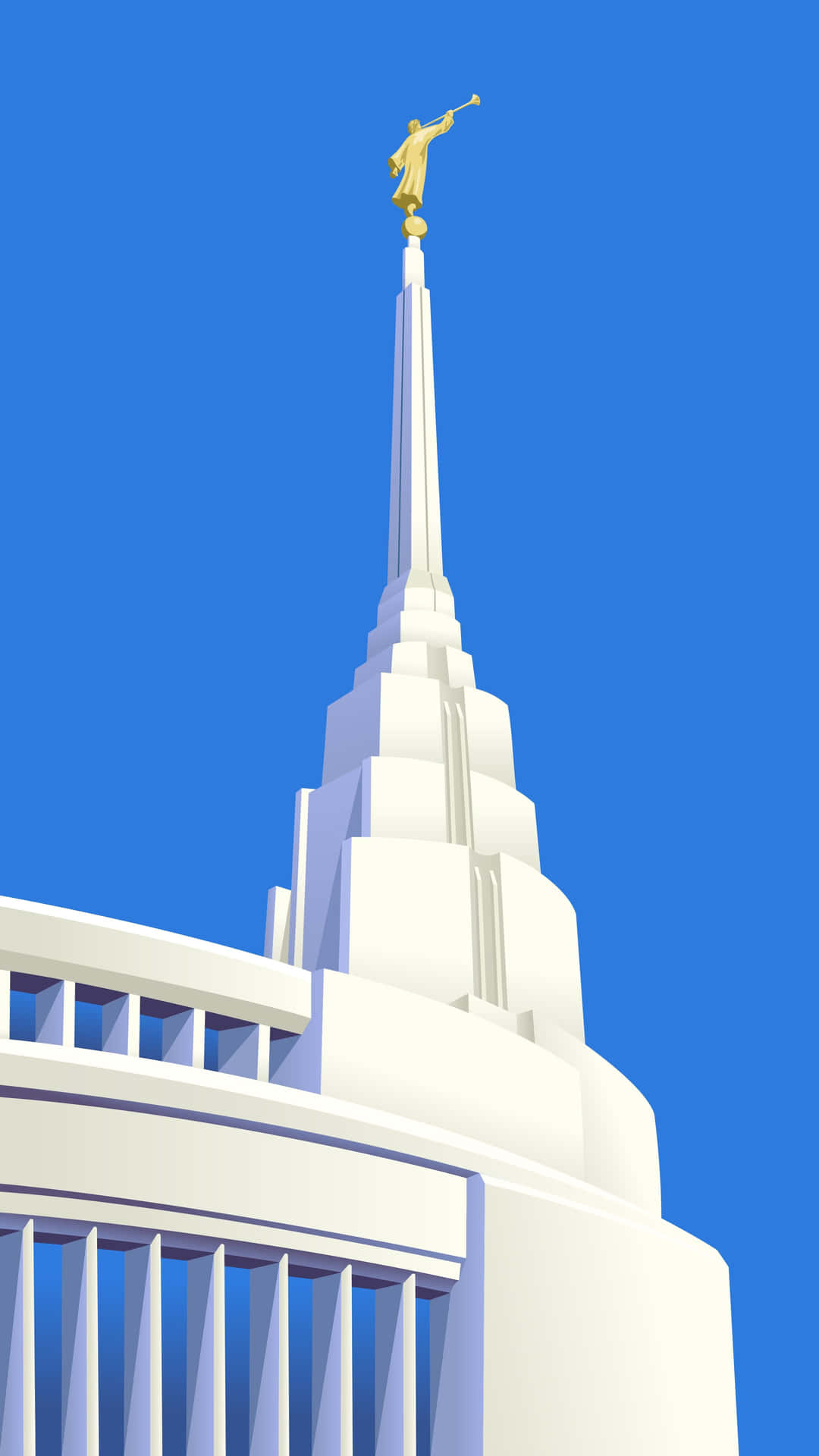 Download Angel Moroni Atop Mormon