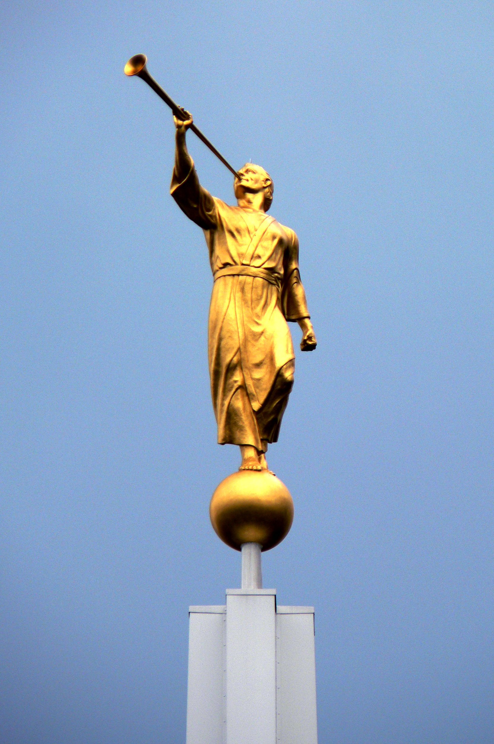 The Angel Moroni Statue Photo Art LDS