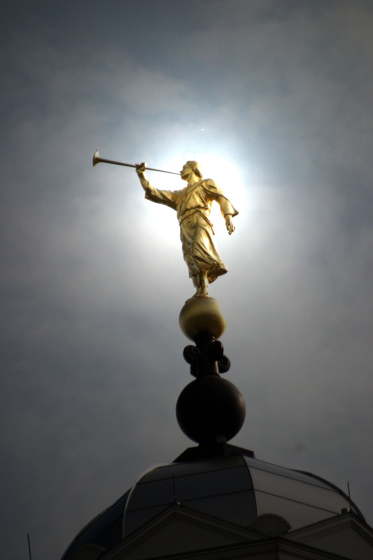 Angel Moroni Statues