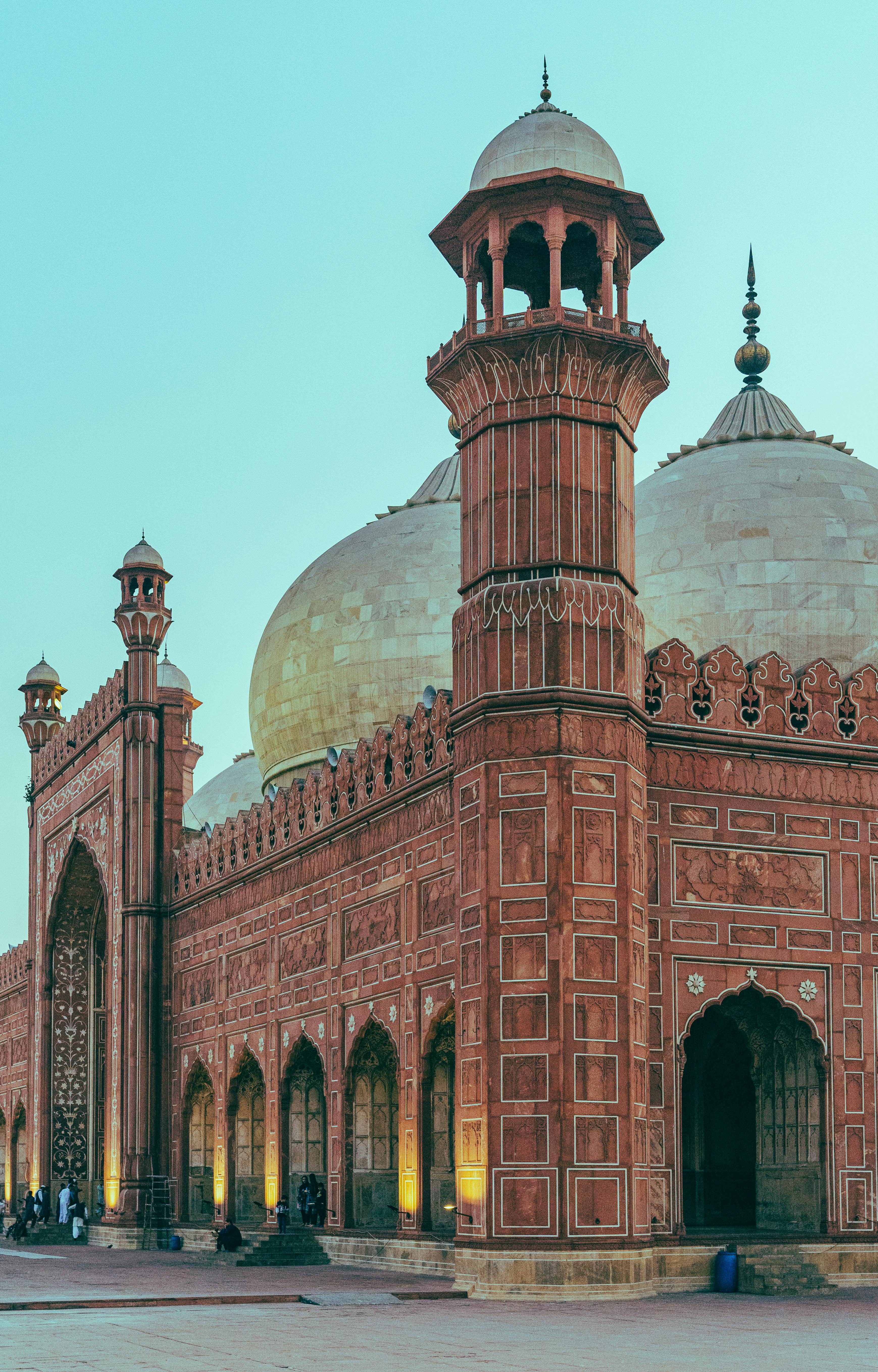 Facade of the Badshahi Mosque, Lahore