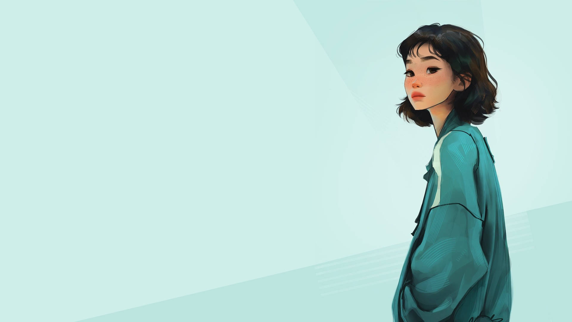 Player 067 Squid Game Mint Green