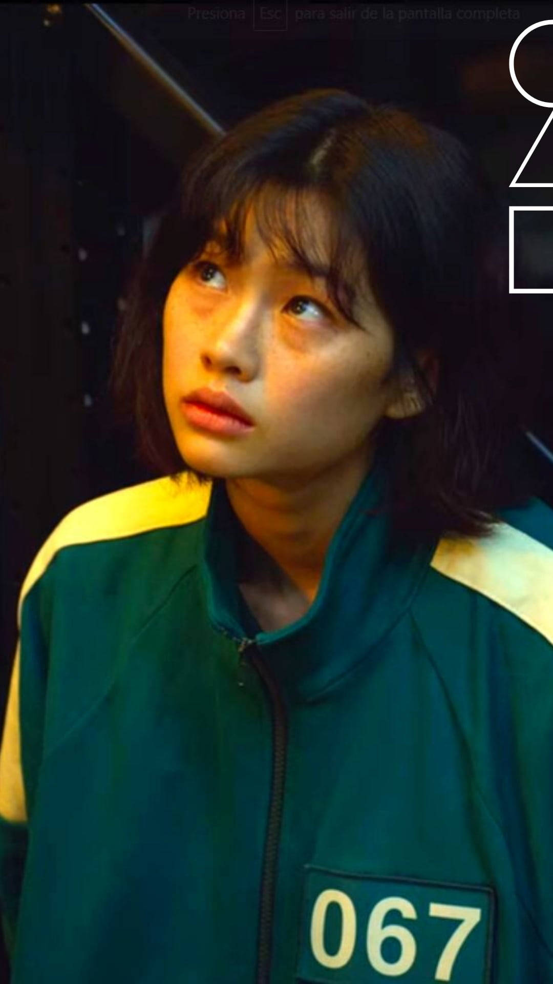 Squid Game 067 Looking up Wallpaper