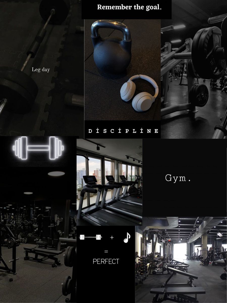 Dark Gym aesthetics