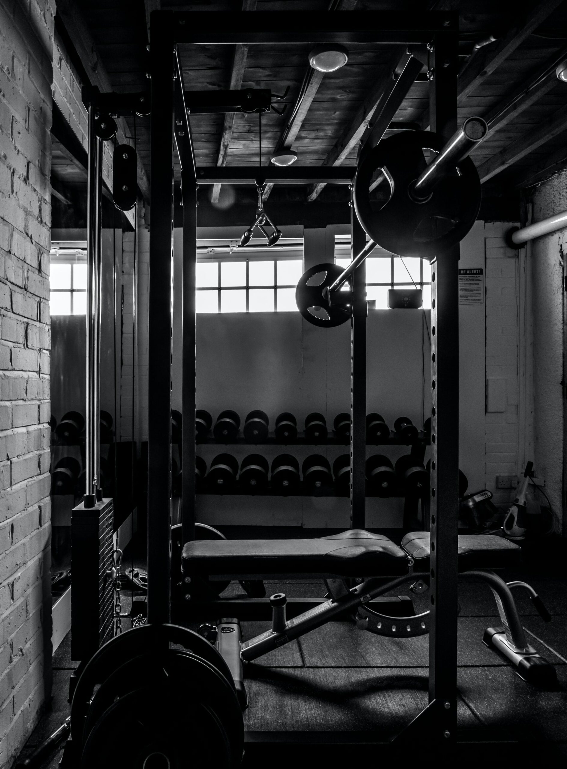 Brick and Mortar Gym Wallpaper