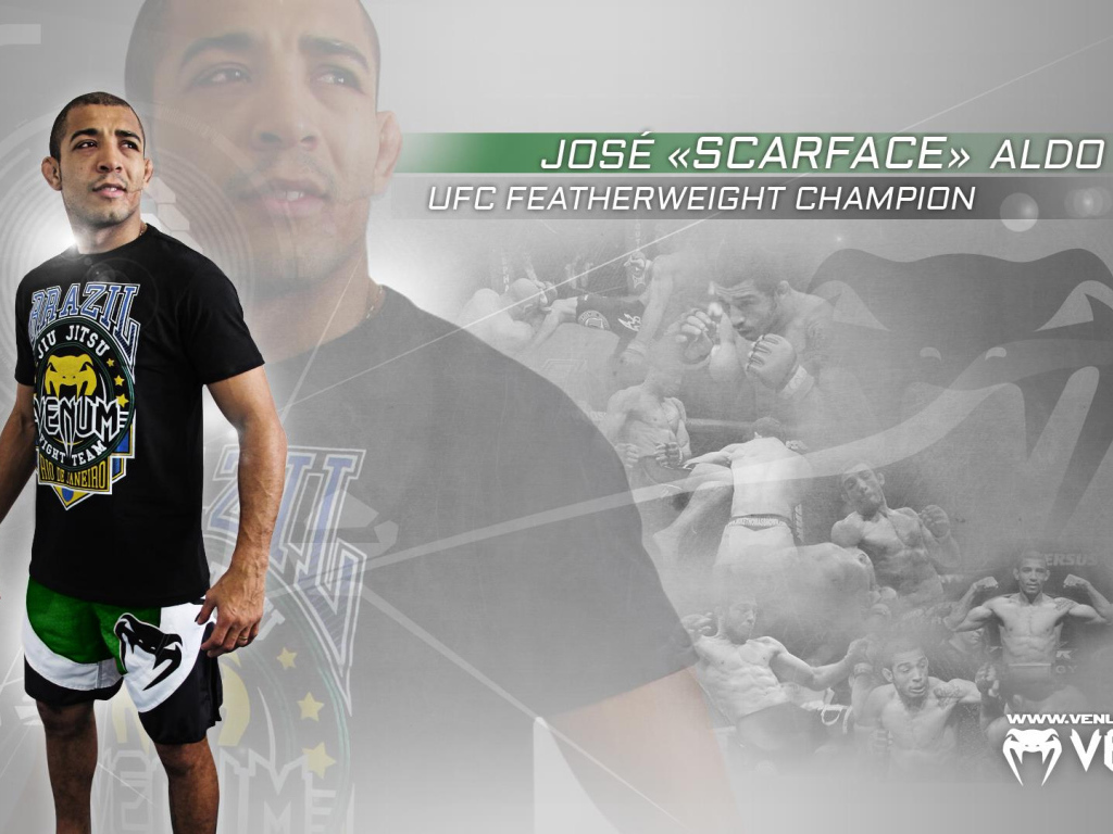 Experienced fighter Jose Aldo Desktop