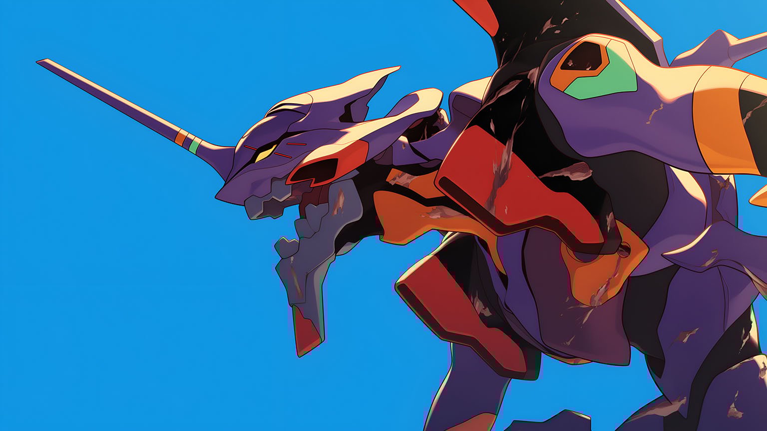 Evangelion Mecha Neon Genesis Desktop