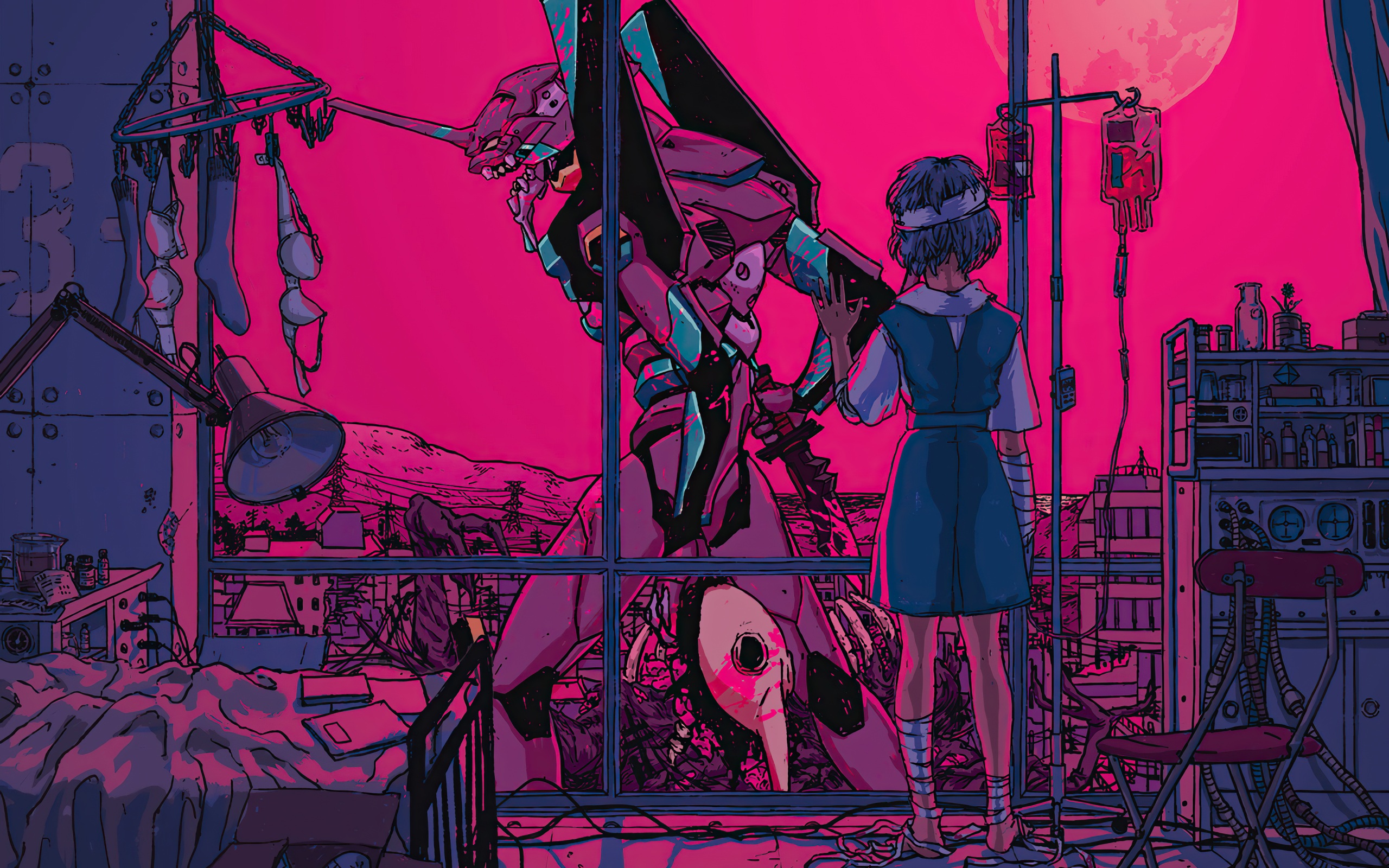 Neon Genesis Evangelion Bye My Friend