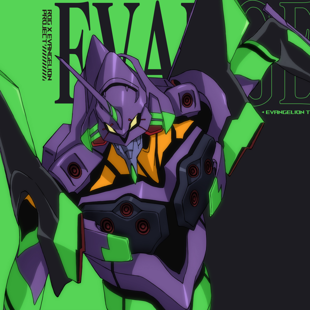 Evangelion Unit 01 Wallpaper 4K, ASUS