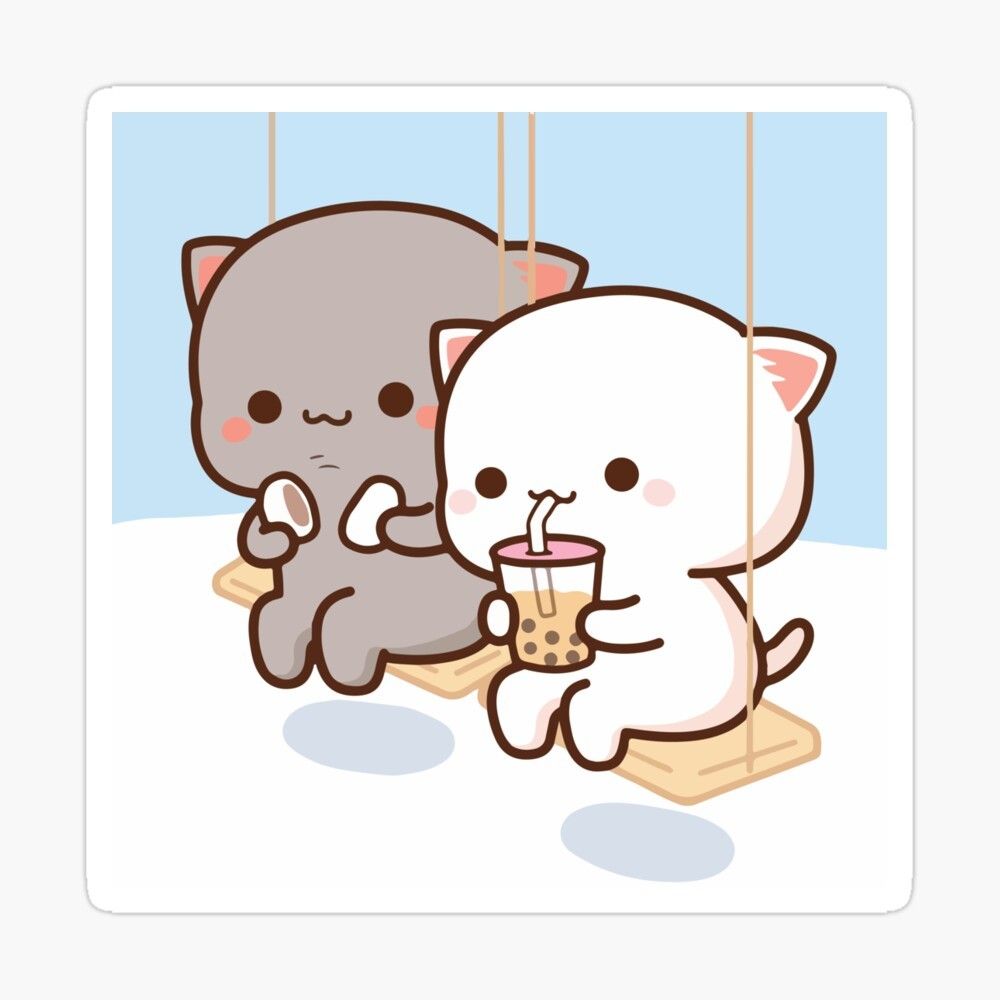 Cute Mochi Cat