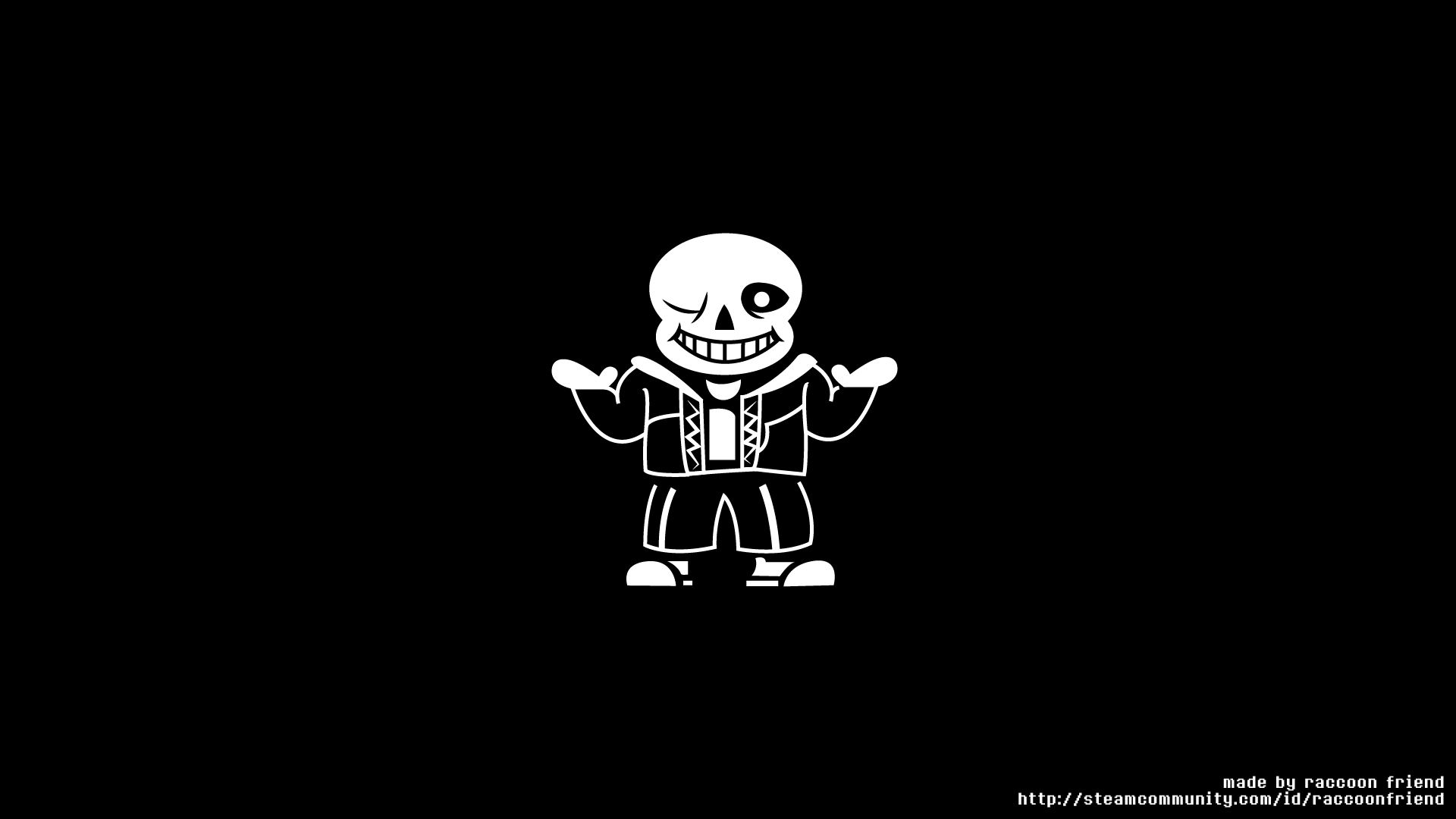 UNDERTALE Sans Desktop Background