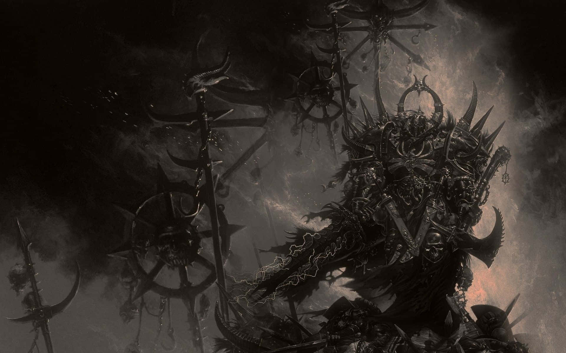 Intense Battlefield Action Wallpaper