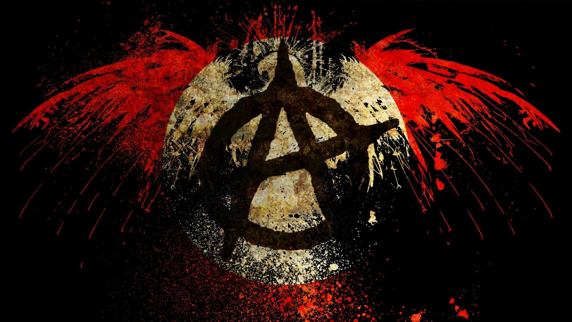 Dark Anarchy HD Wallpaper: Embrace