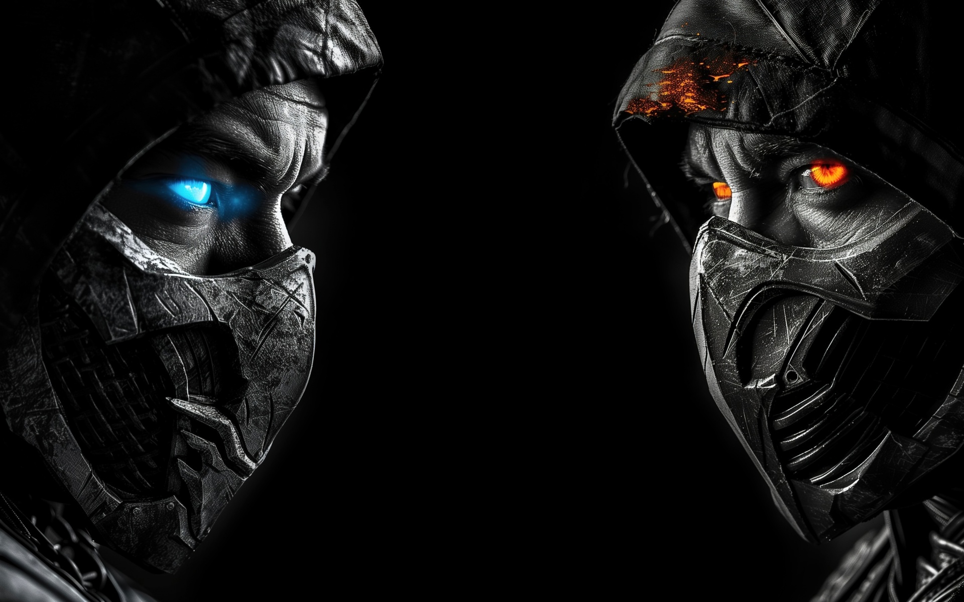 Wallpaper 4K, Scorpion, Mortal Kombat, 5K