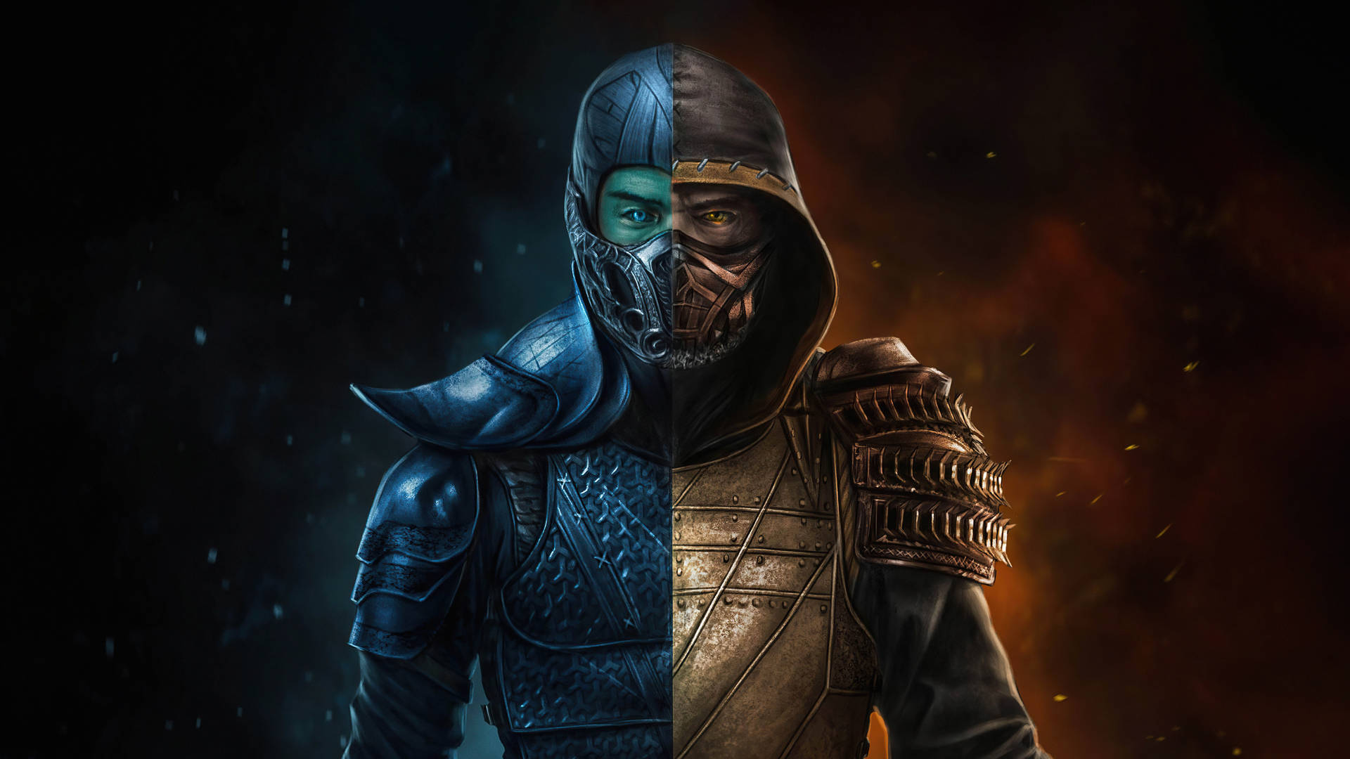 Mortal Kombat Scorpion Vs Sub Zero