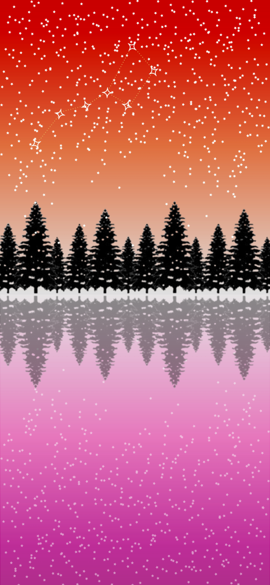 LGBT+ Starry Night Wallpaper