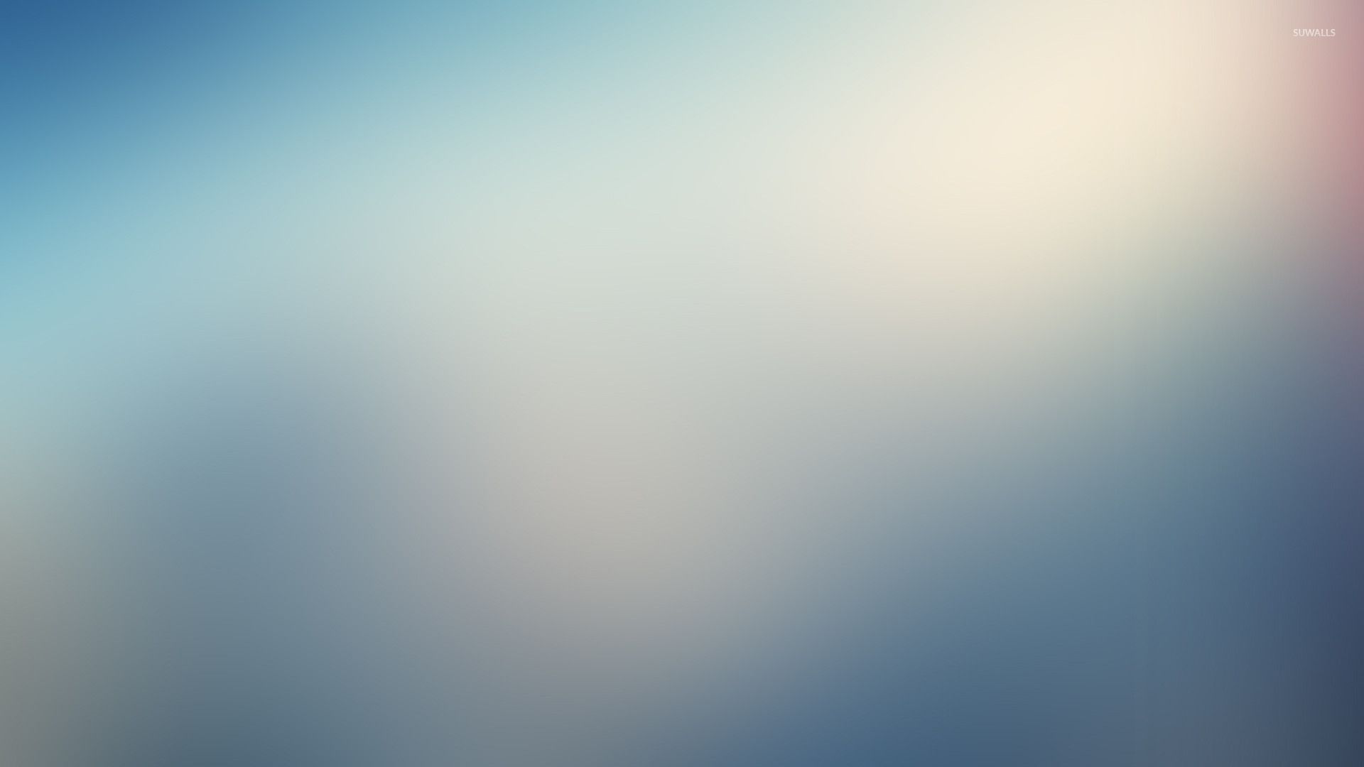 Sky blue glow wallpaper