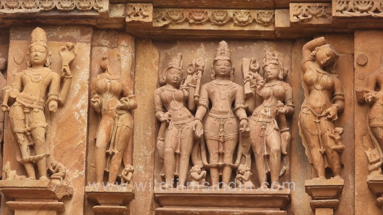 Khajuraho Temples' with ancient