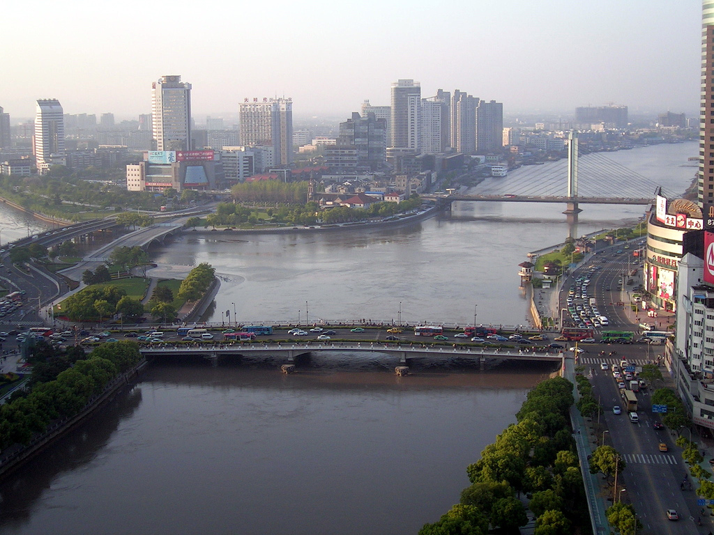 main rivers in Ningbo