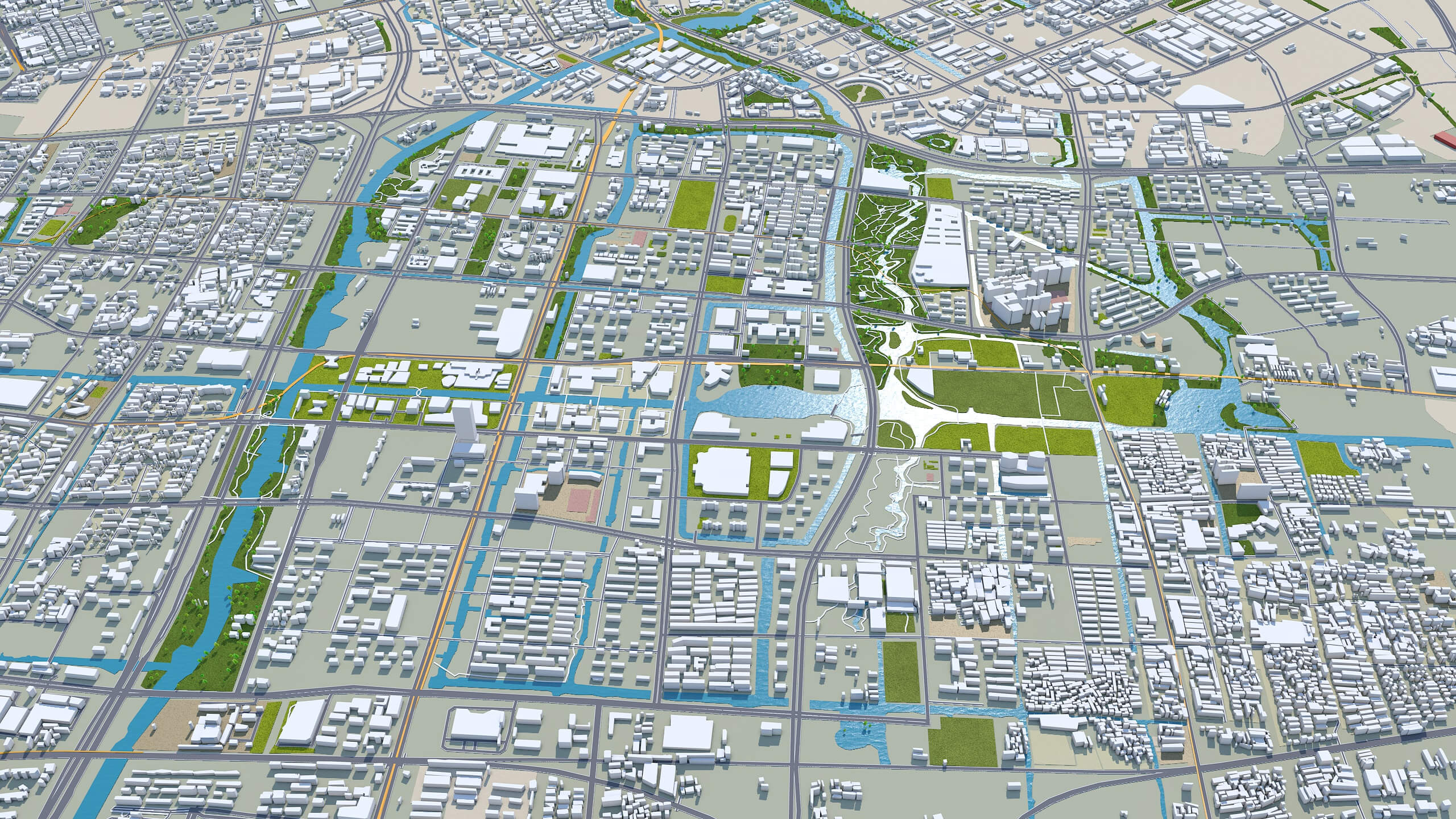 Ningbo City Zhejiang China 3D Model