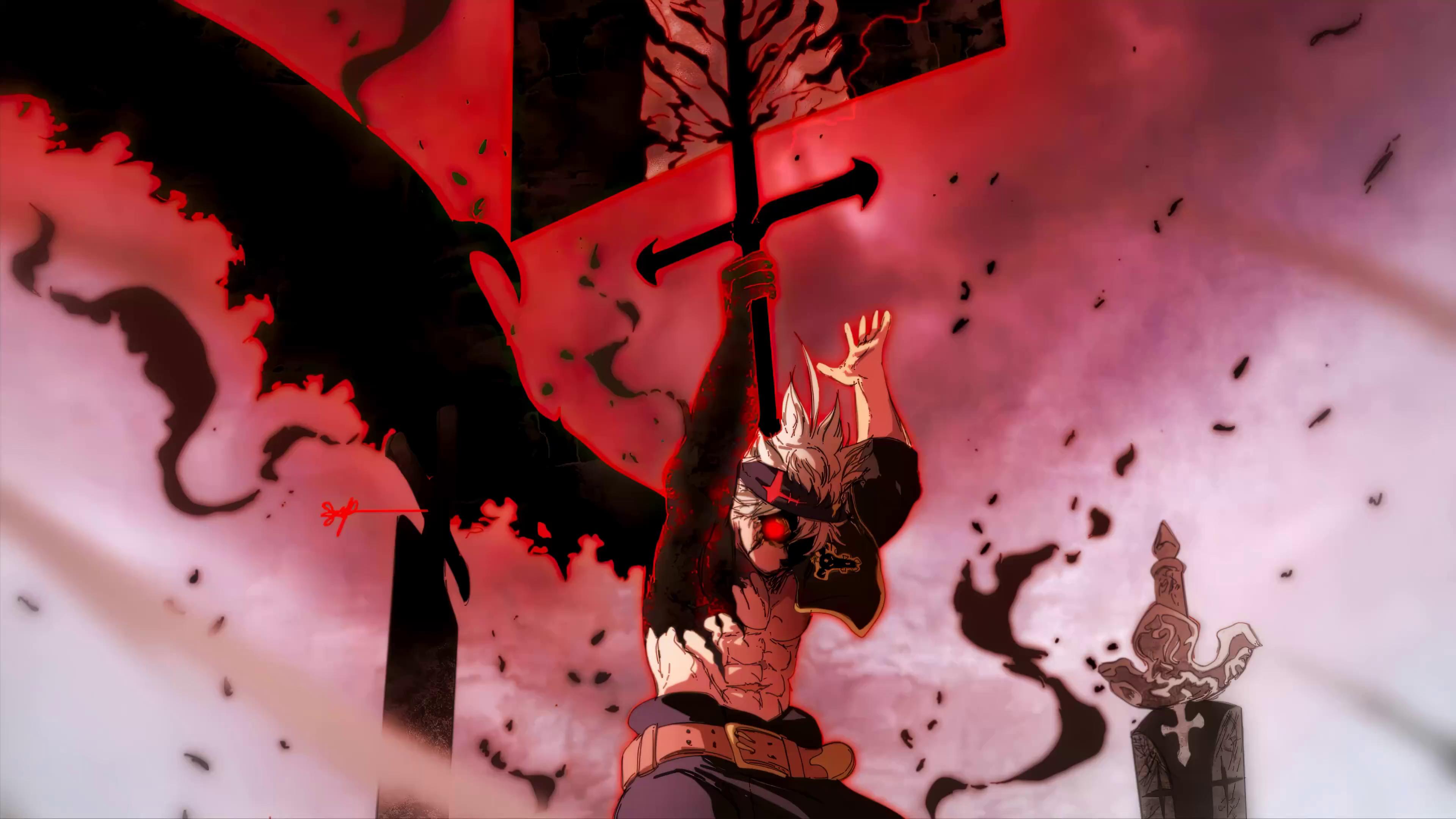 Asta in His Demon Form Live Wallpaper