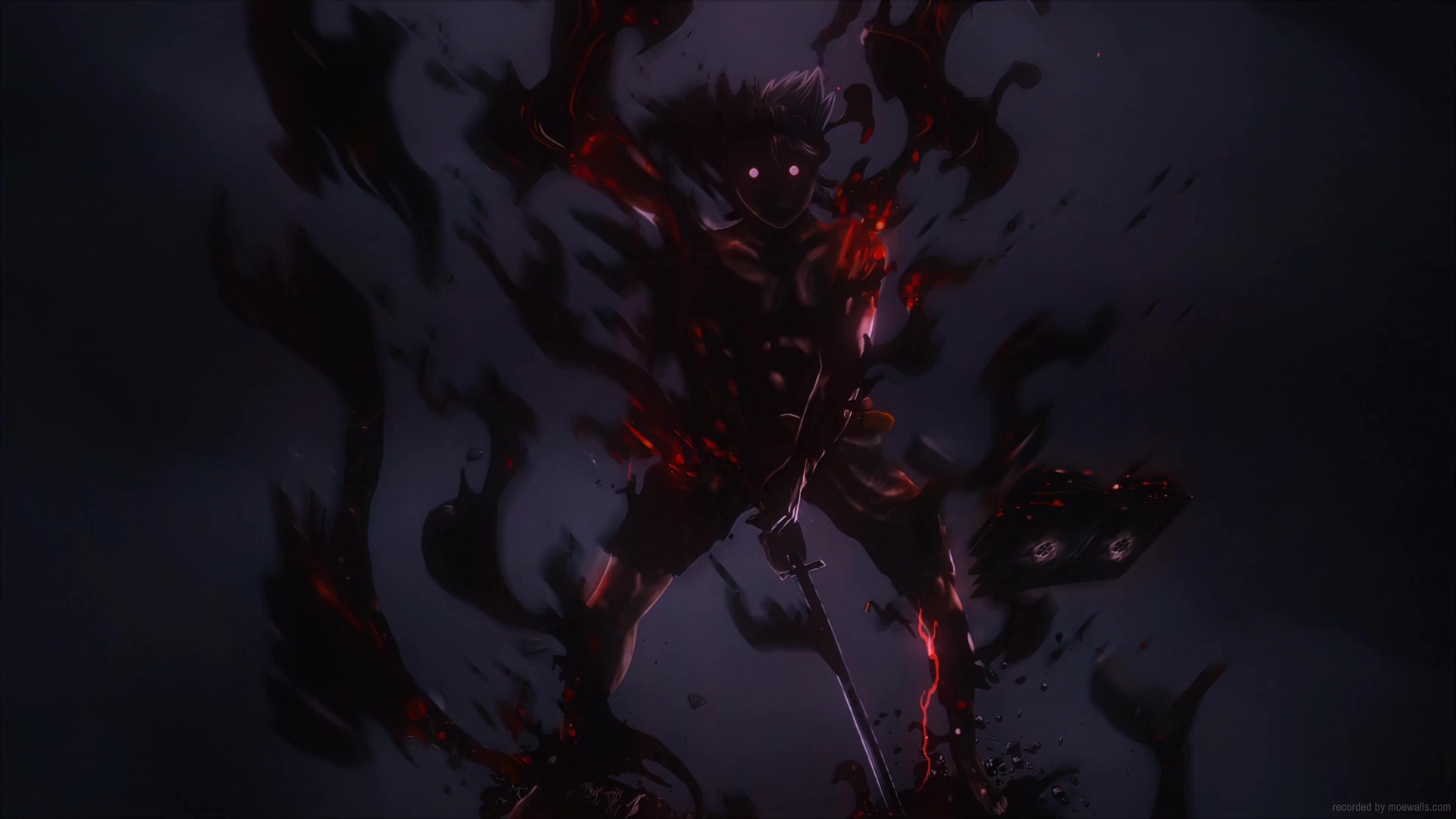 Asta Demon Form Black Clover Live