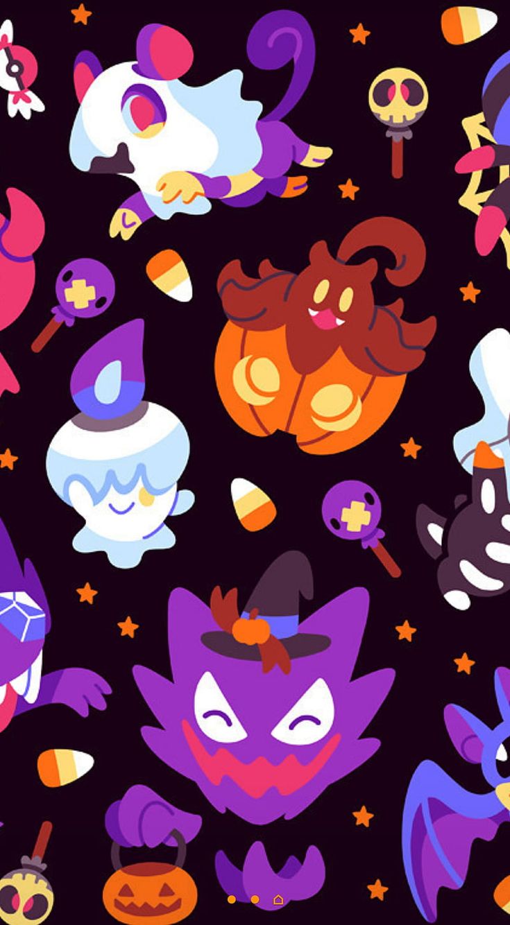 Pokemon Halloween 2, background, fun