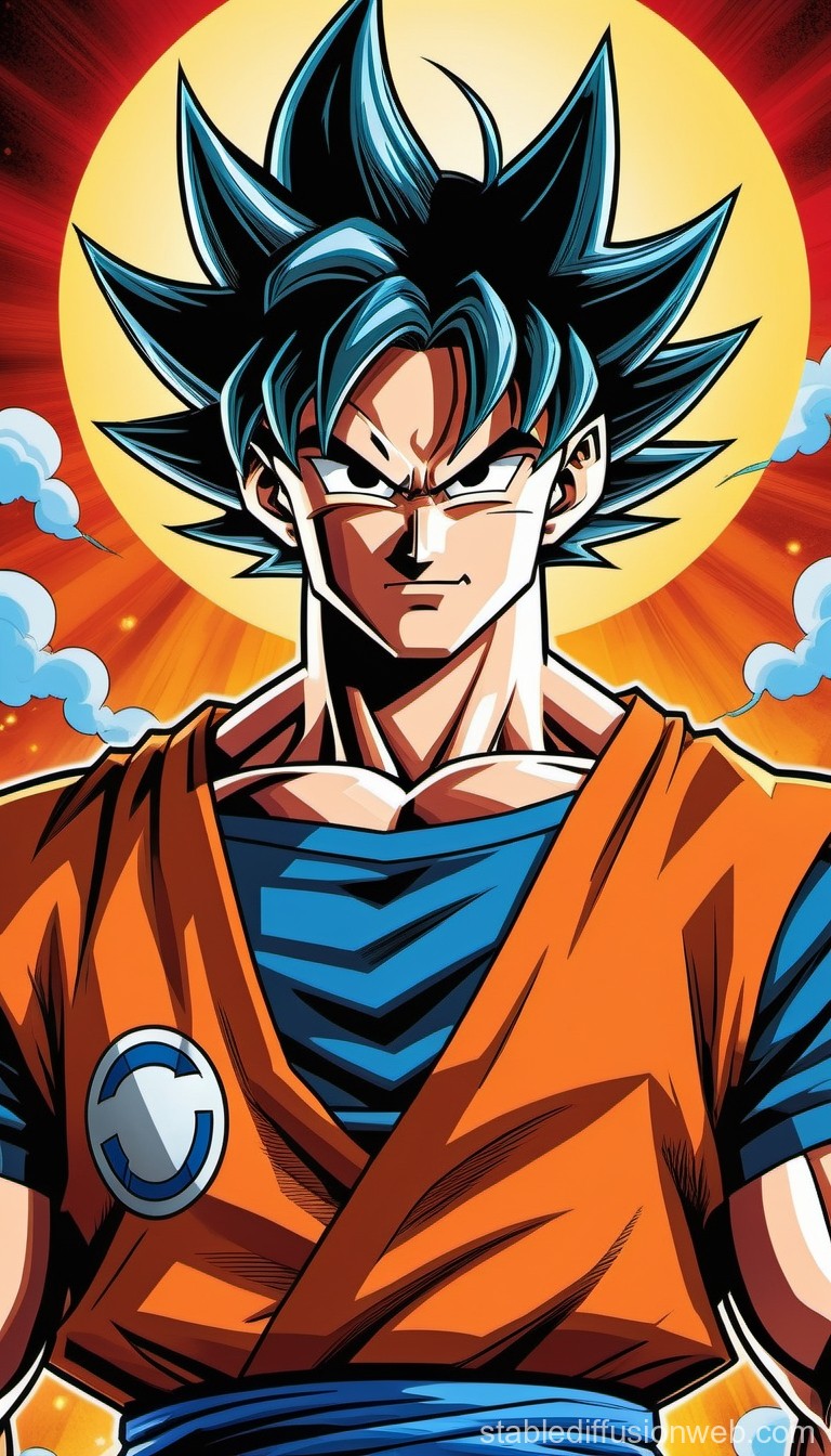 Goku in Marvel Comics Universe. Stable