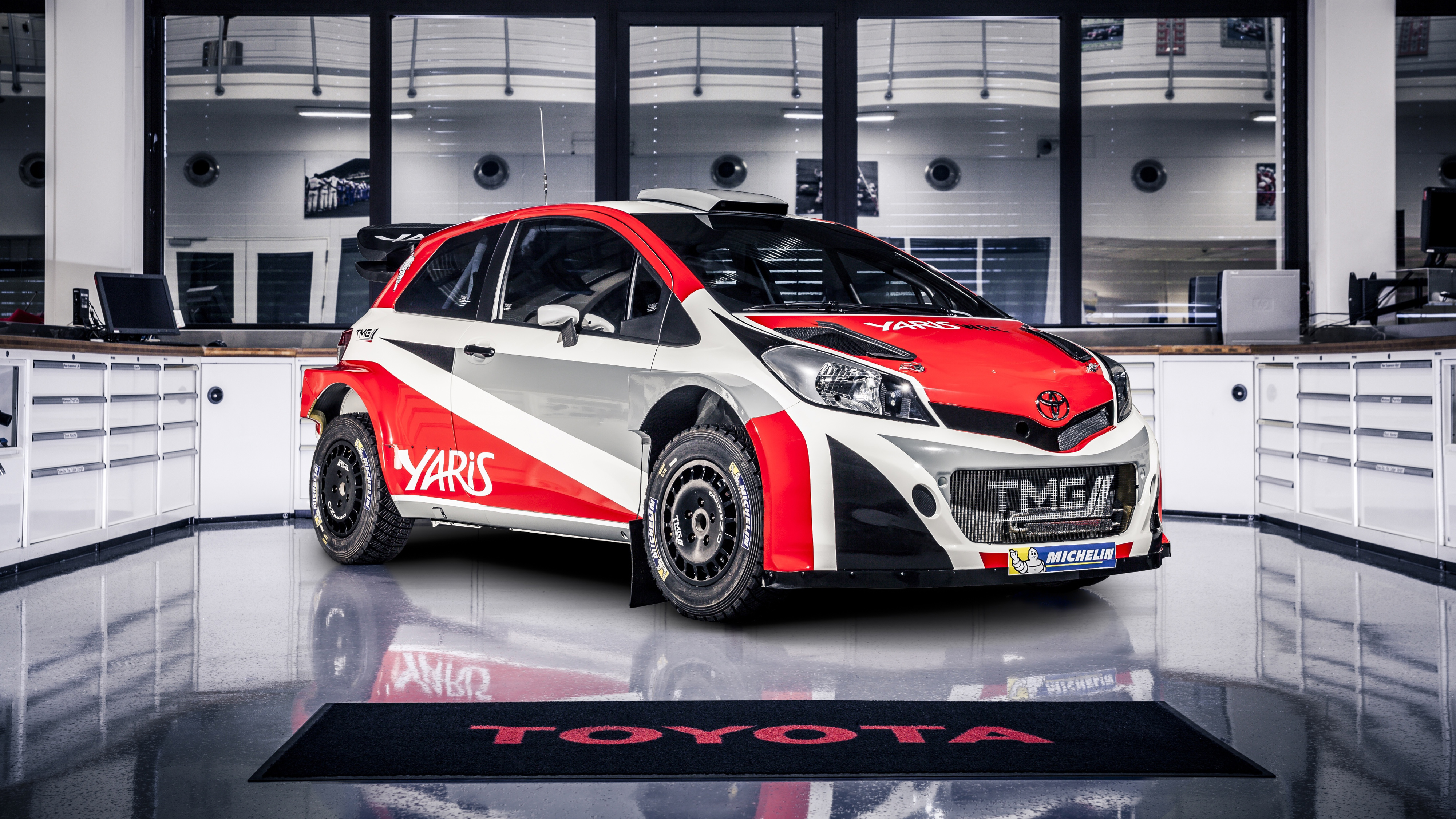 Toyota Yaris WRC 4K Wallpaper