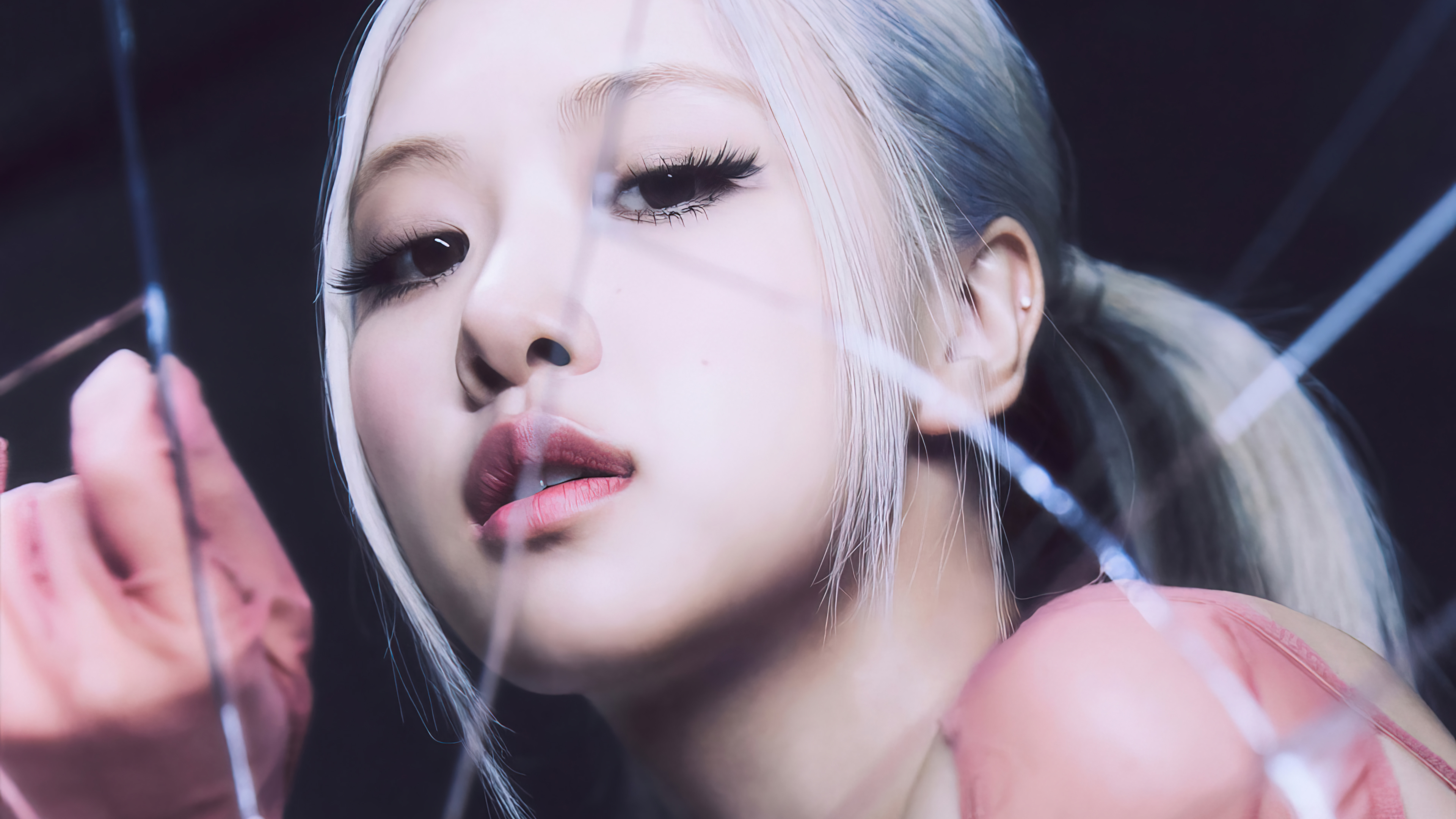 BLACKPINK Pink Venom Rose Wallpaper 4K