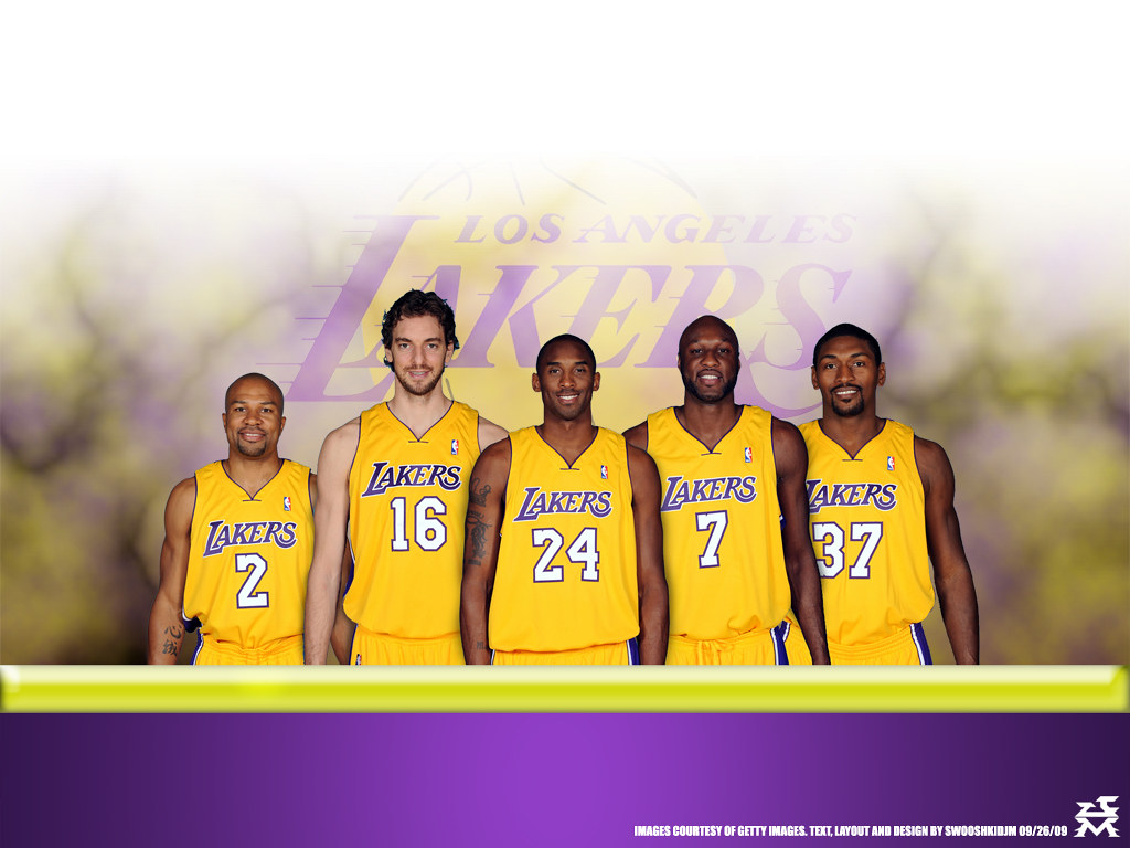 LA Lakers Desktop Wallpaper 1024
