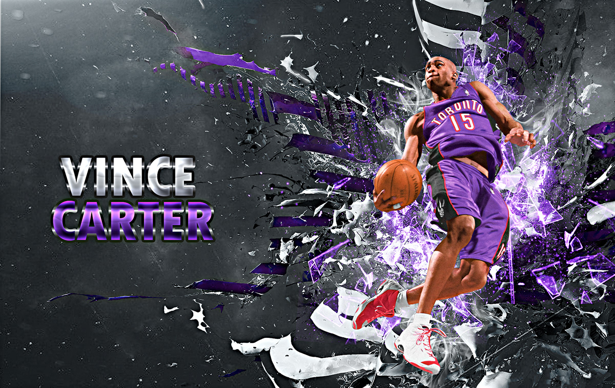 Vince Carter: The Dunk!! - Behance