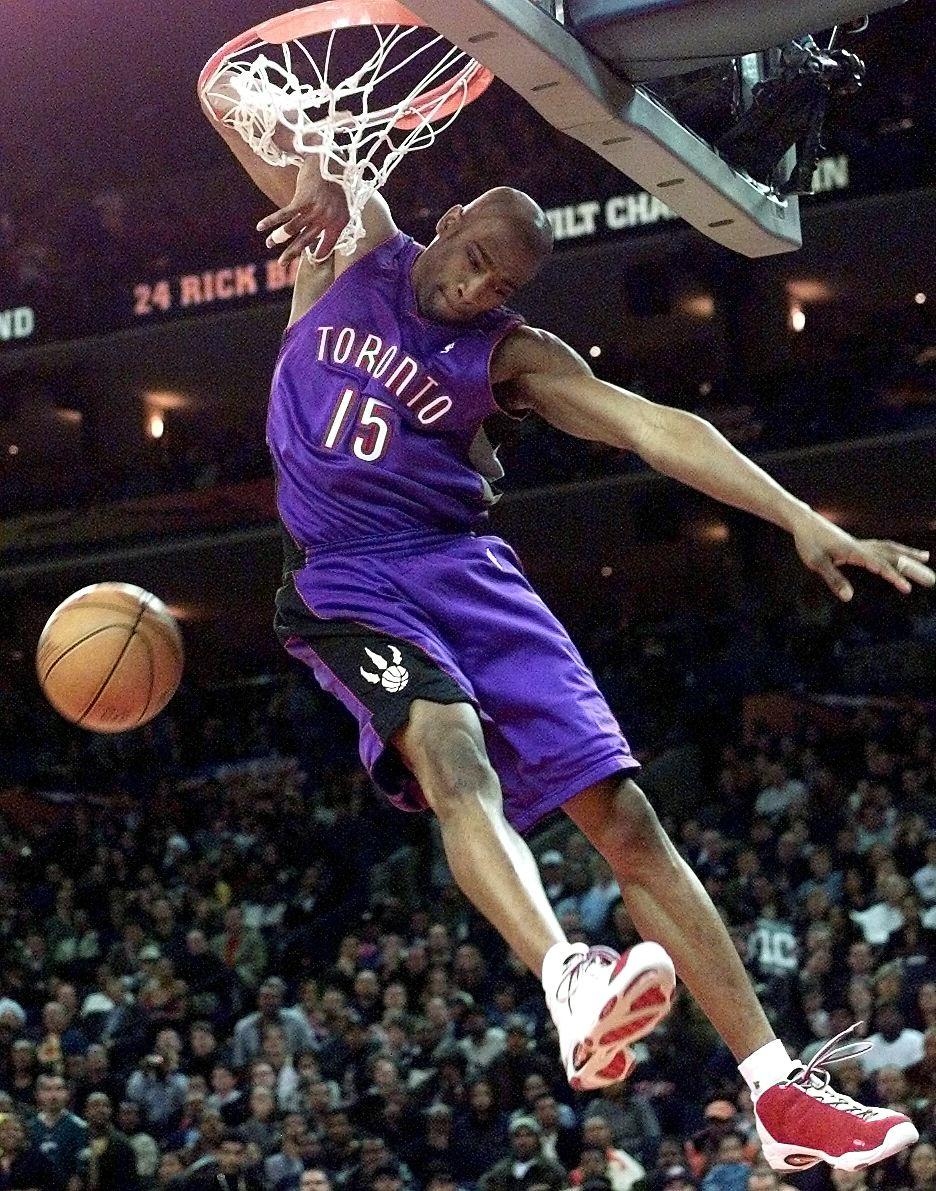 Vince Carter's legendary dunk contest