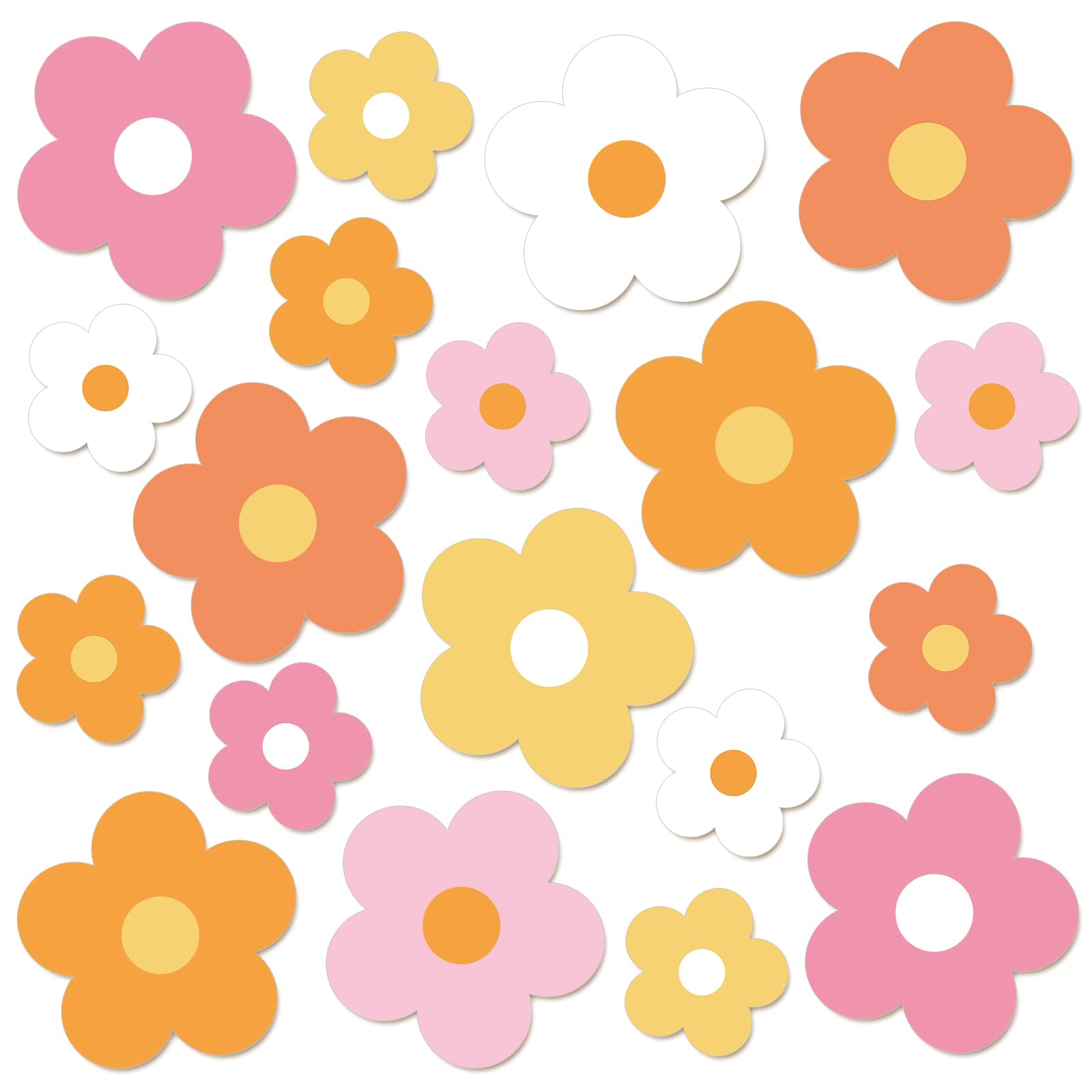 Boho Hippie Flowers Cutouts