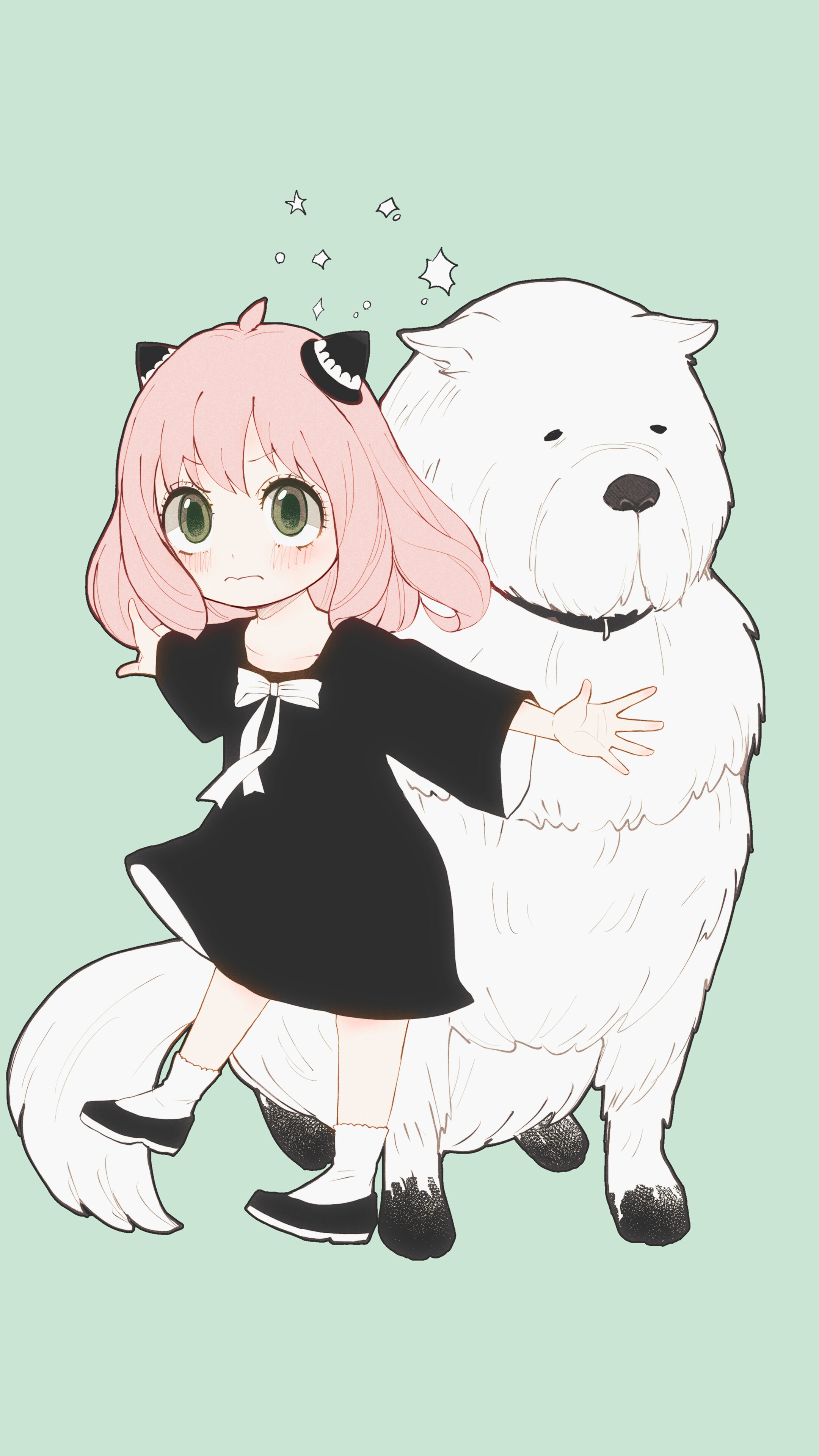 Spy x Family Anya Forger and Dog Bond