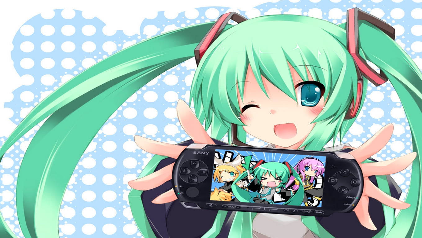 Download PSP Hatsune Miku Holding