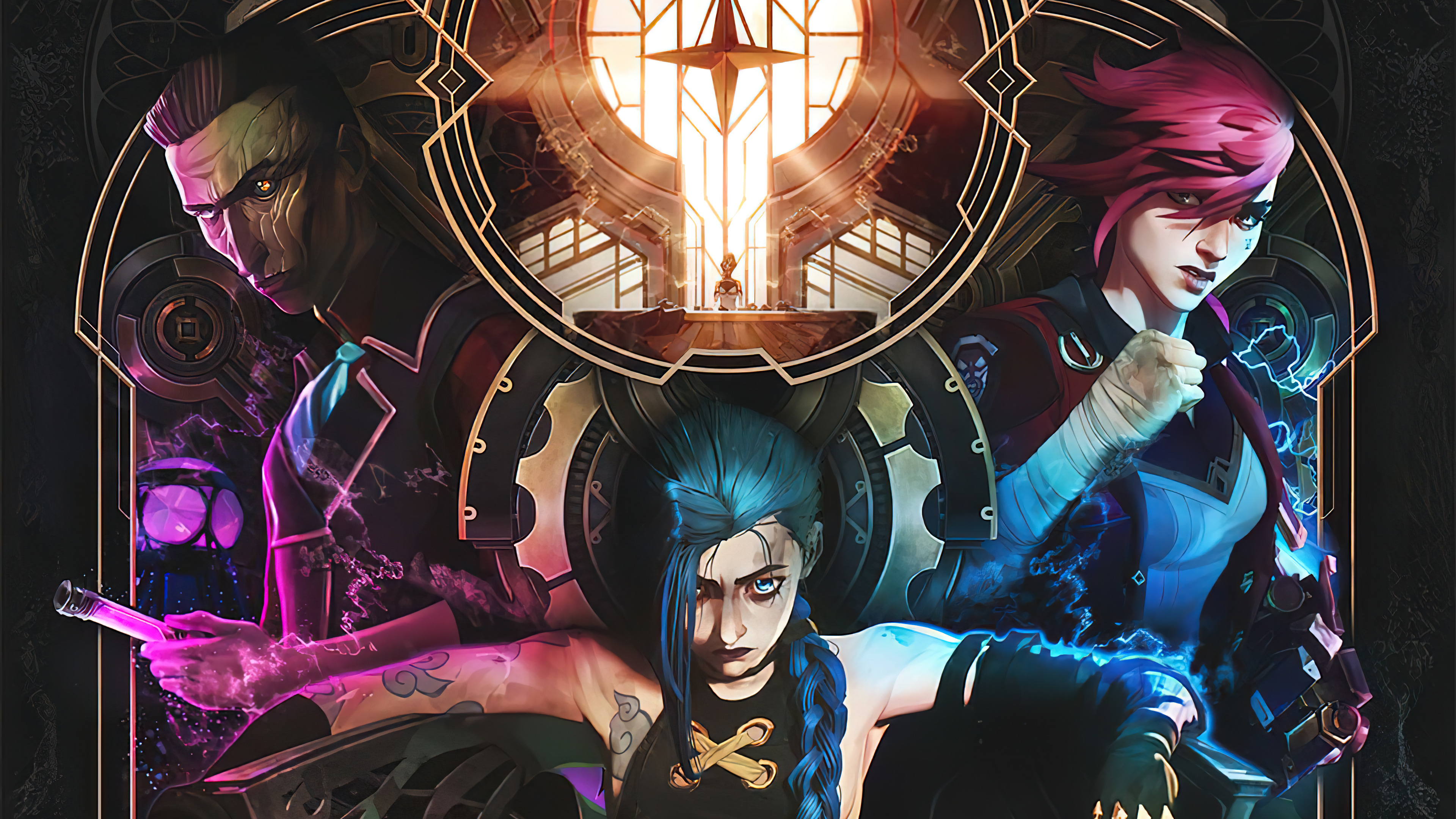 Arcane Netflix Series Wallpaper iPhone